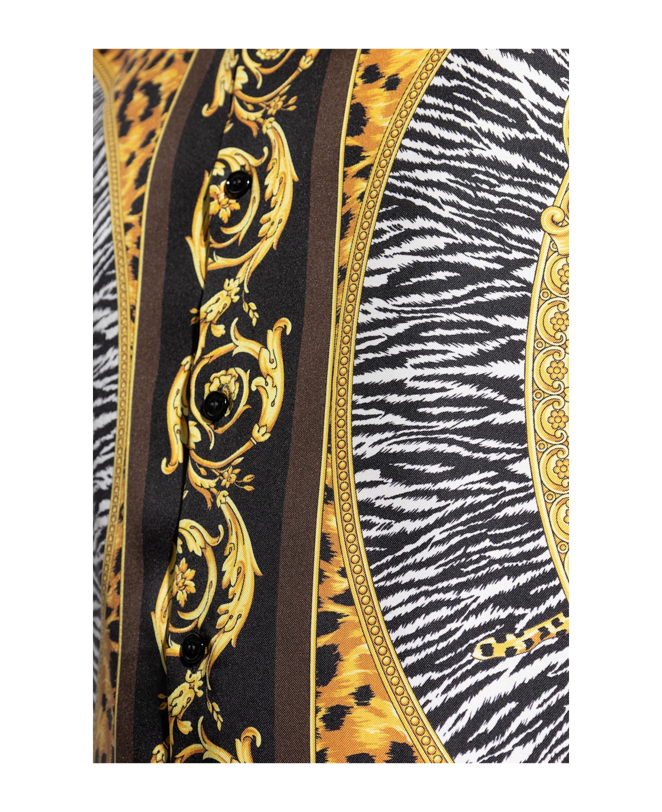 Versace Silk Shirt - YELLOW