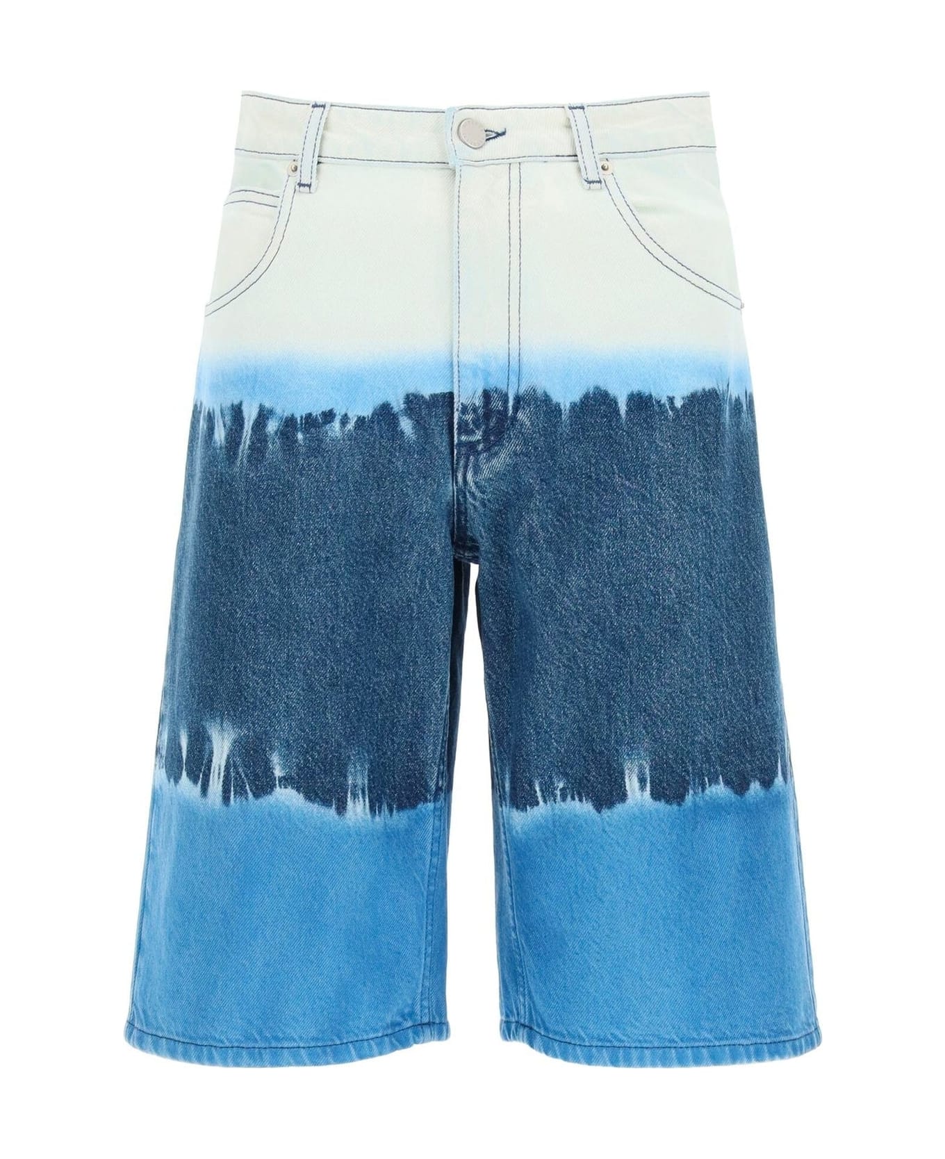 Alberta Ferretti Denim Shorts - Blue