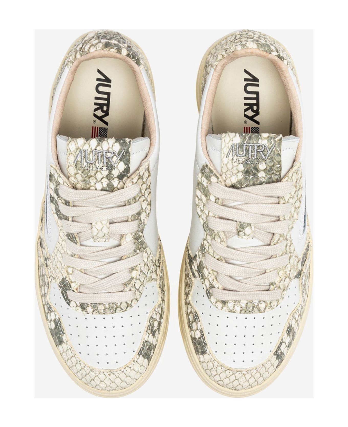 Autry Medalist Low Sneakers - Red