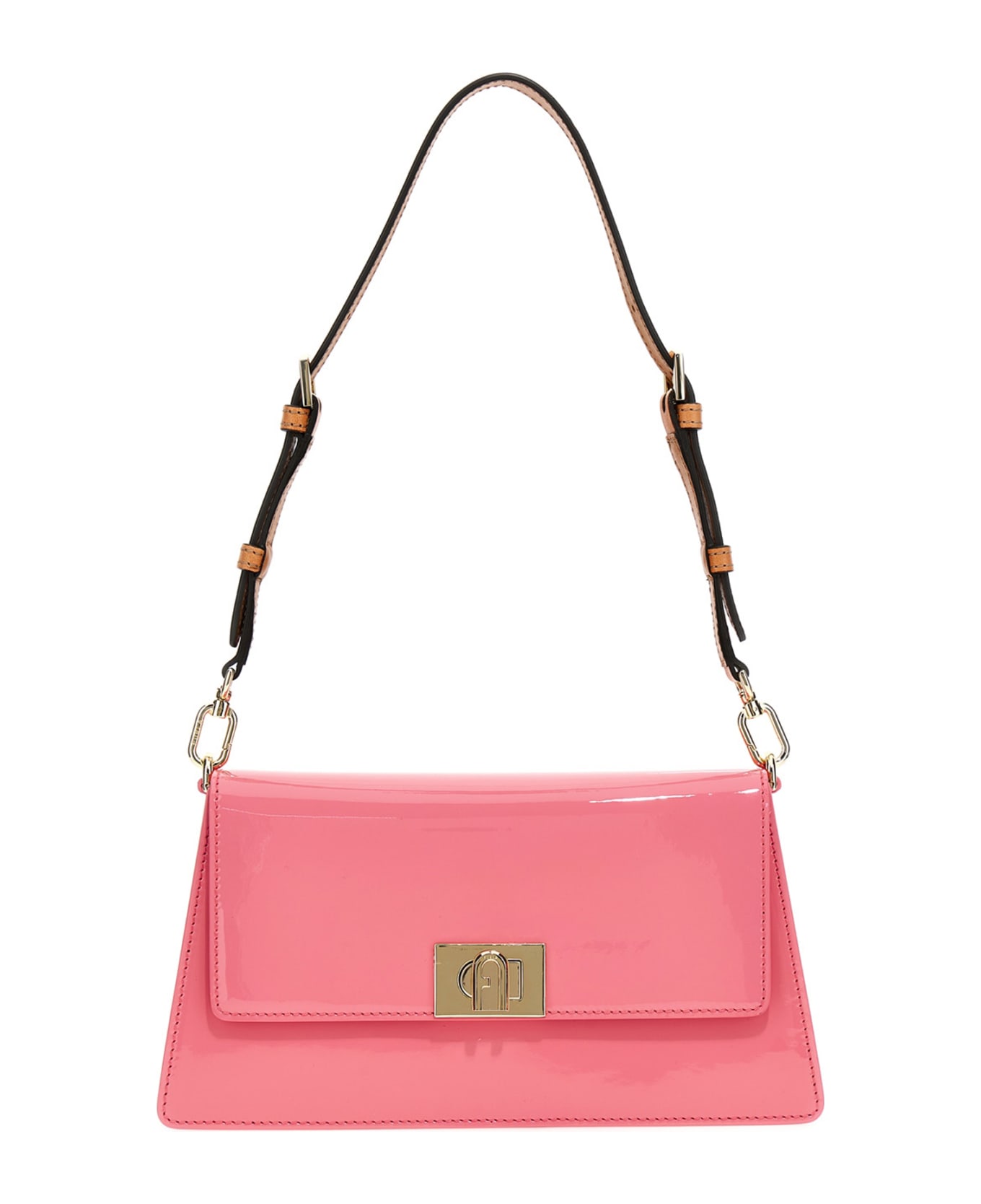 Furla 'zoe' Small Shoulder Bag - Pink