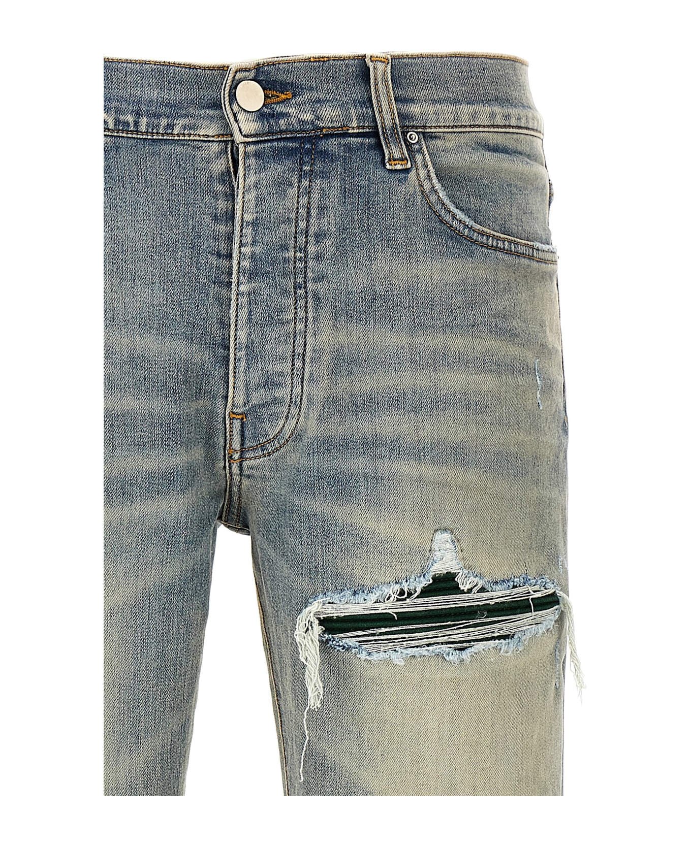 AMIRI 
suede Mx1
 Jeans - Blue