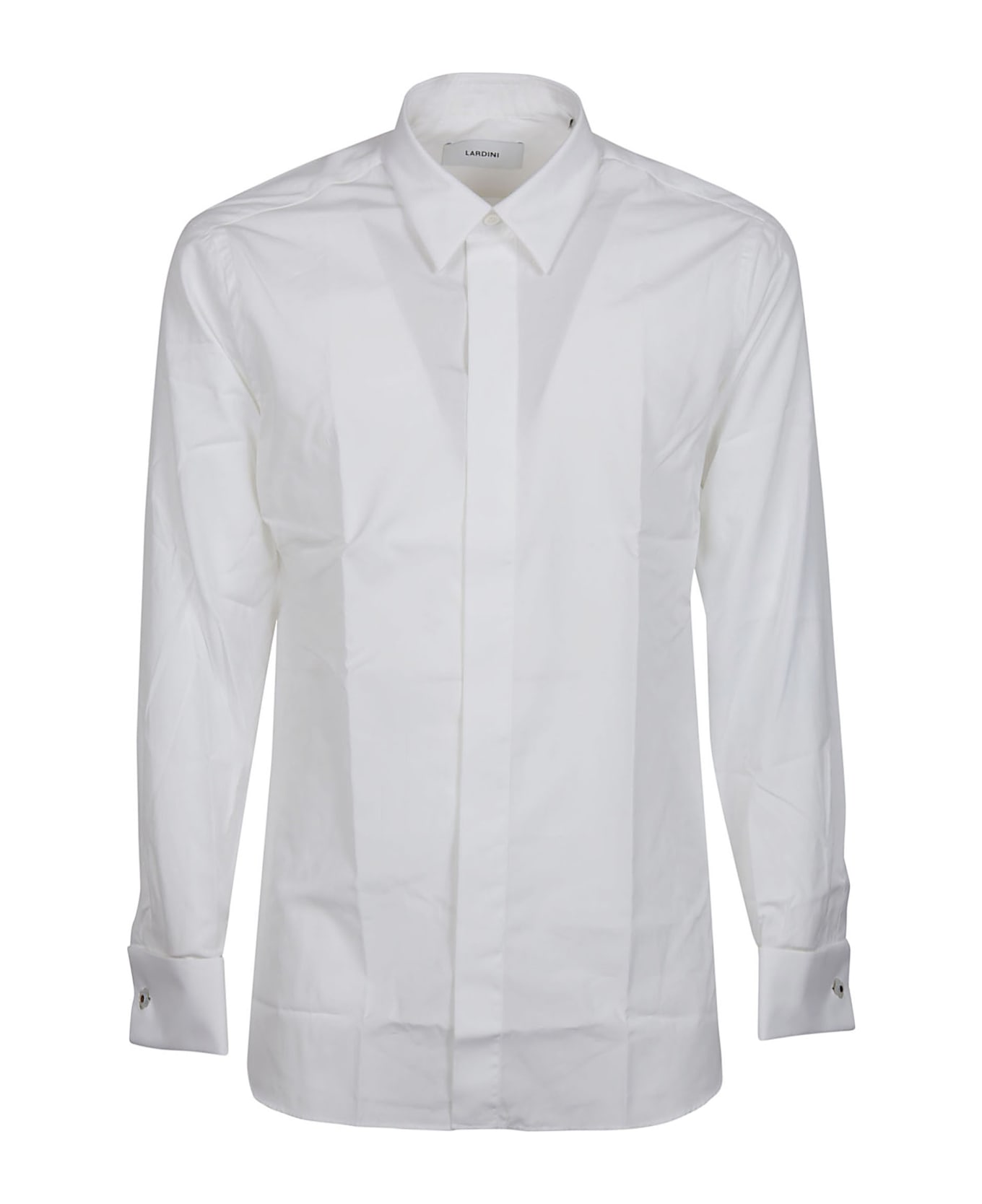 Lardini Long Sleeve Shirt - Bianco