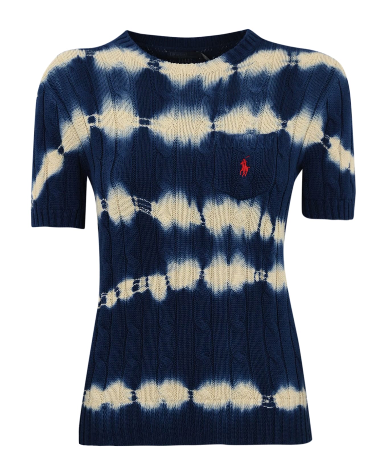 Polo Ralph Lauren Cable Knit Tye-dye T-shirt - Multi