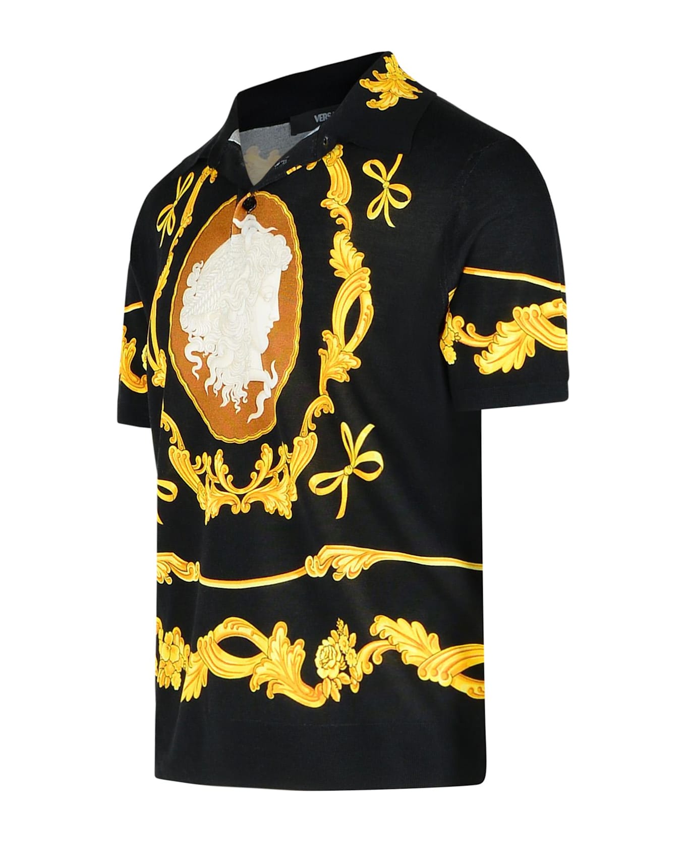 Versace Black Evening Shirt - Black