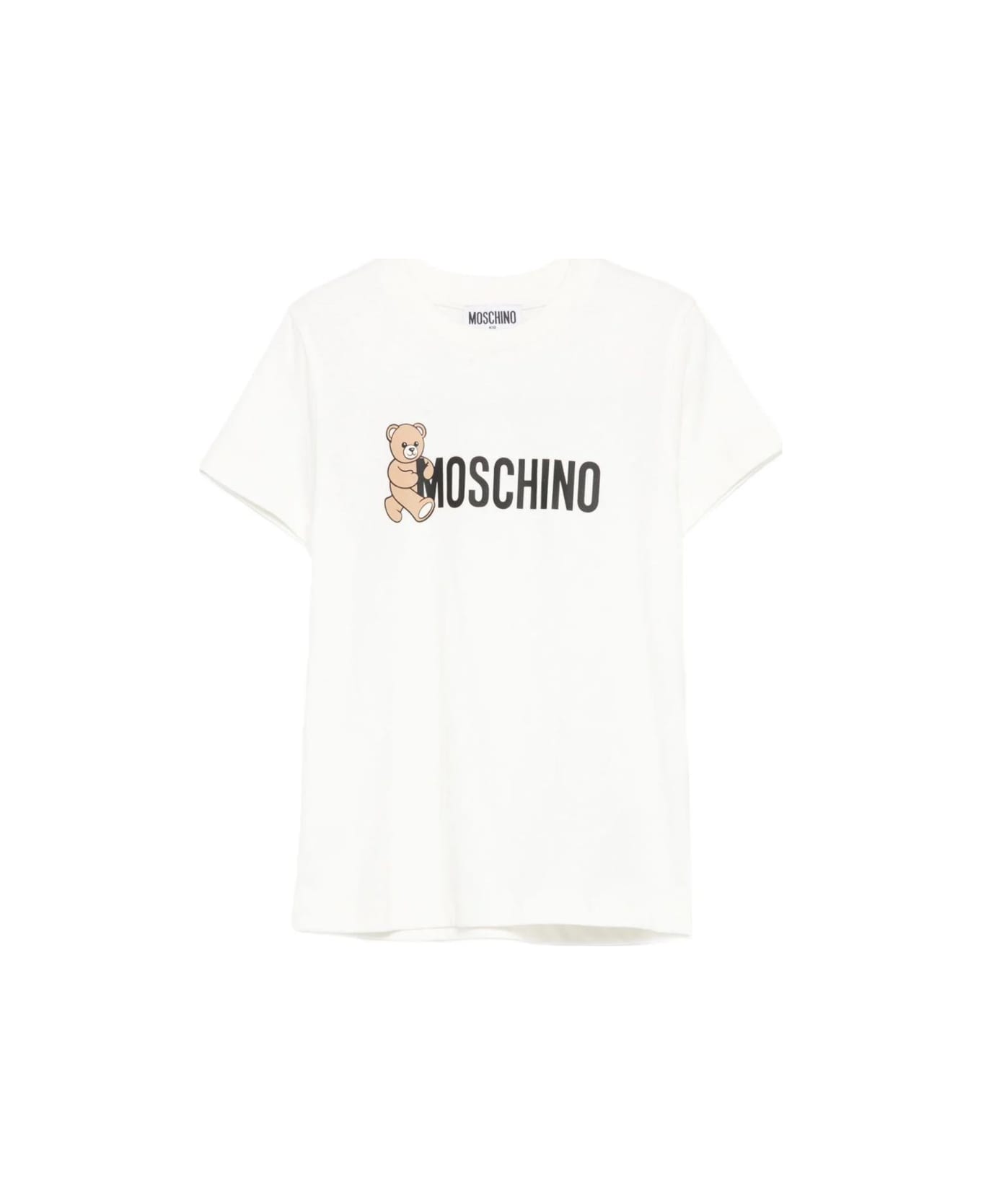 Moschino T-shirt With Logo - WHITE
