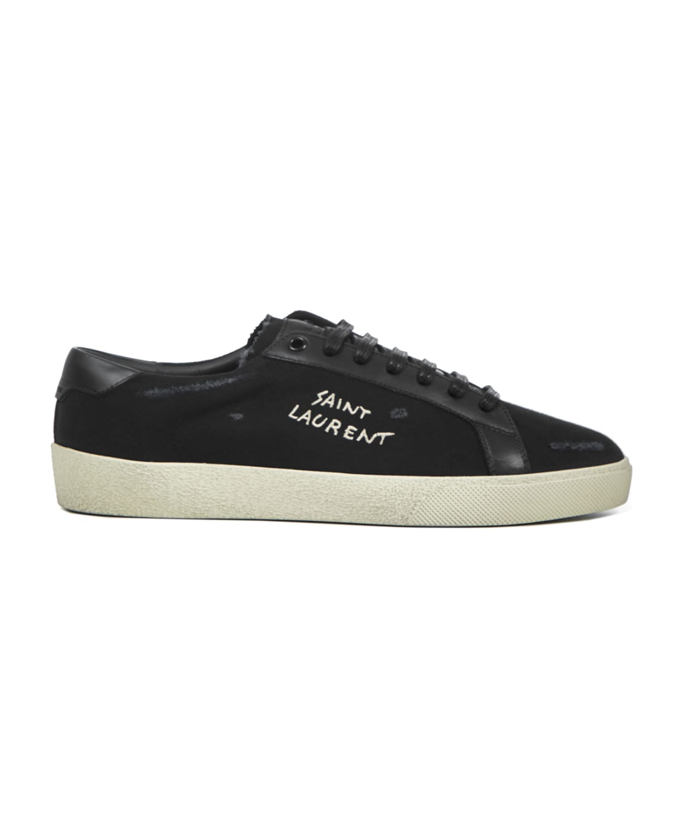 Saint Laurent Court Classic Sl/06 Sneakers - Black