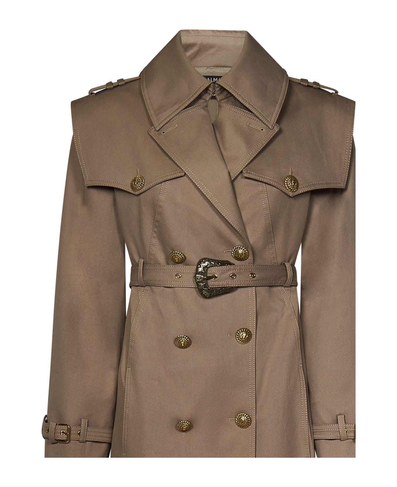 Balmain Coat - Brown
