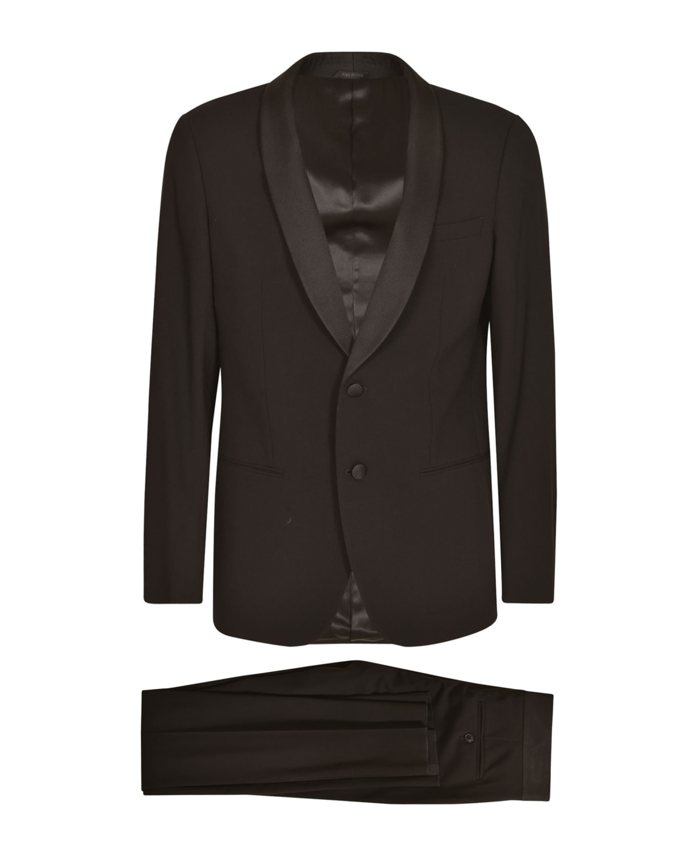 Giorgio Armani Vardagsshorts Single-breasted Classic Plain Suit - Uc99