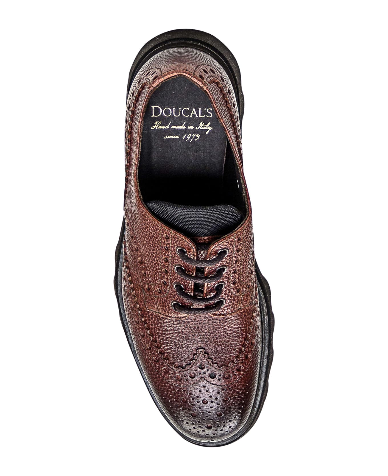 Doucal's Derby Lace Up - BRUCIATO