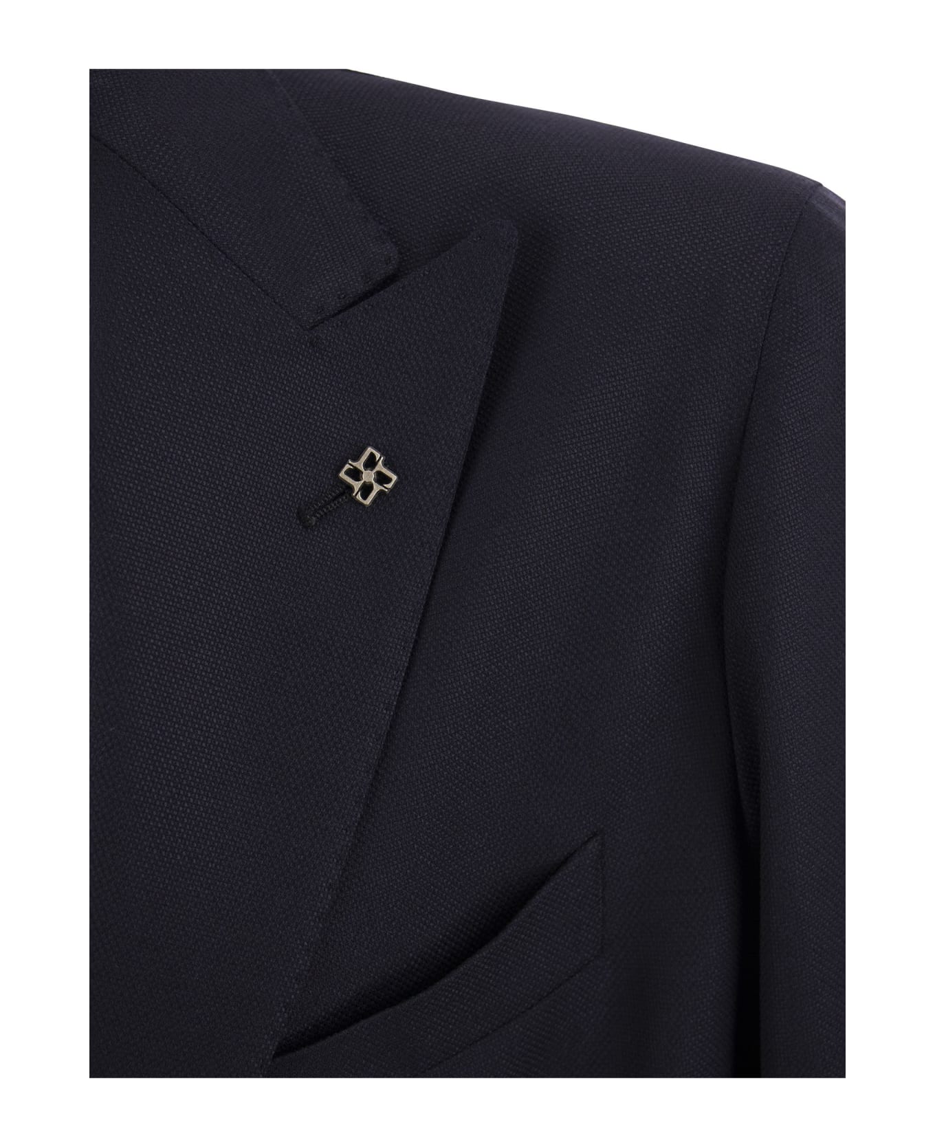 Tagliatore Two-button Wool Jacket - Blue スーツ