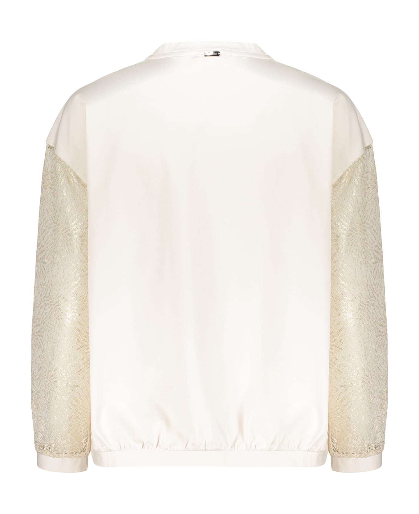 Herno Elegant Light Beige Blouse With Long Sleeves - Beige