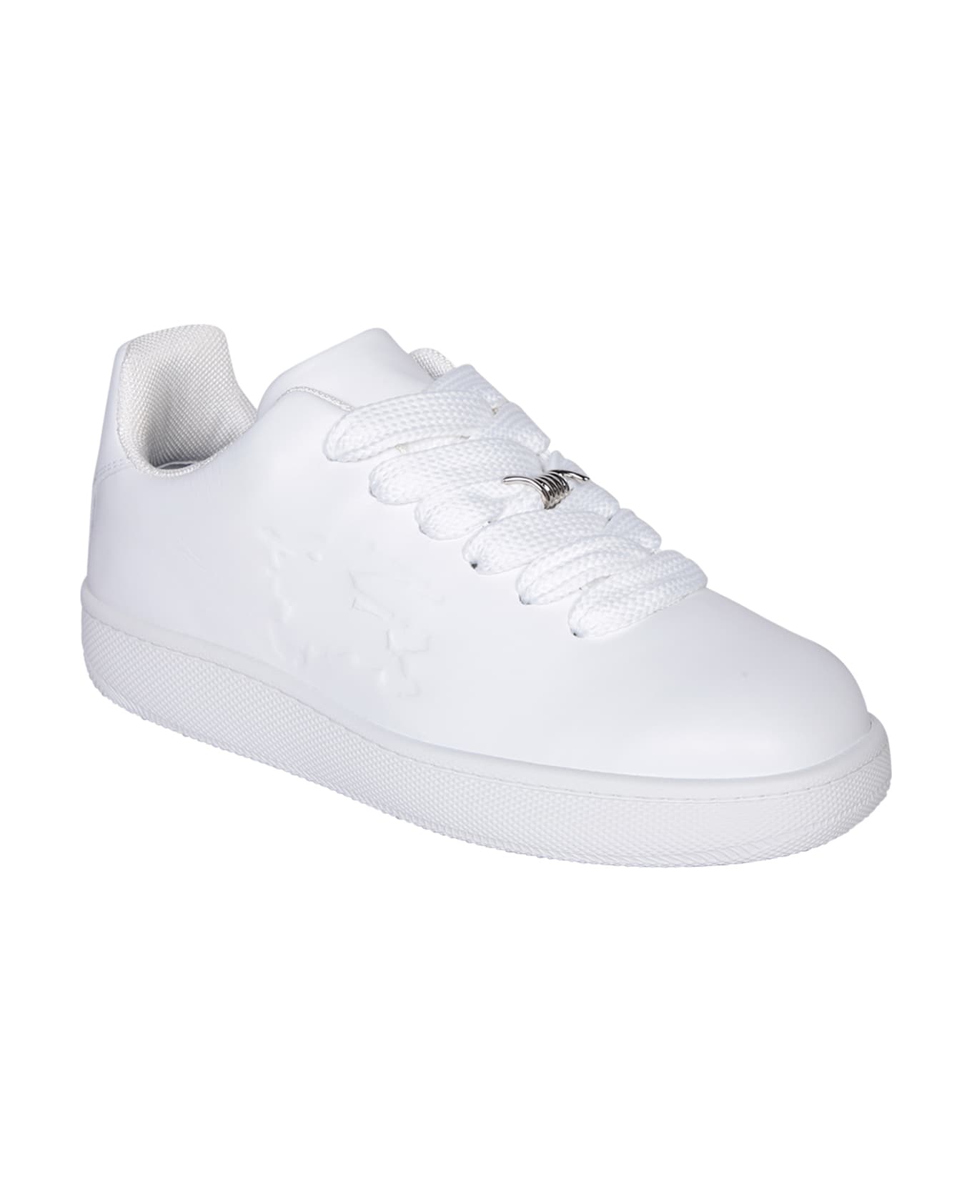 Burberry Sneaker Box In Pelle - White スニーカー