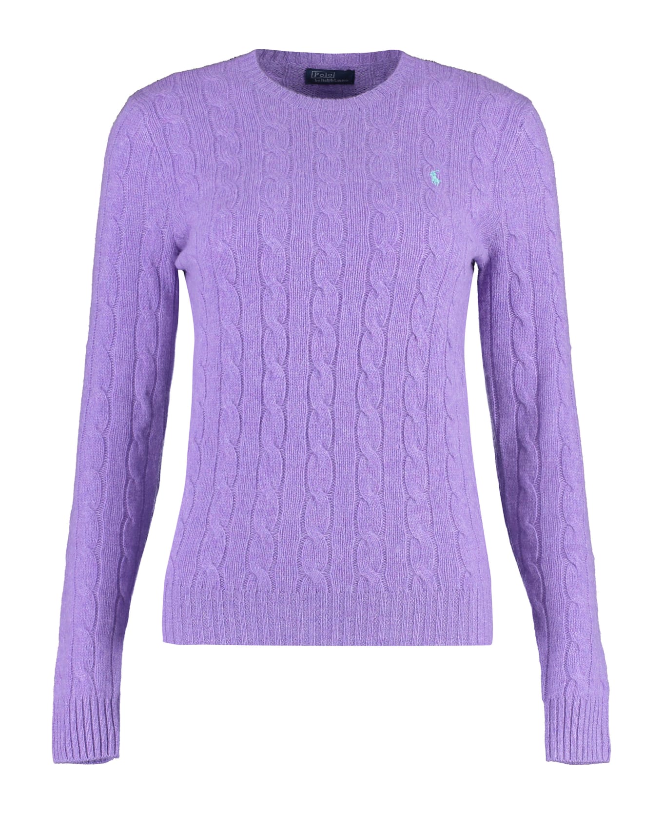 Polo Ralph Lauren Wool And Cashmere Blend Pullover - Purple