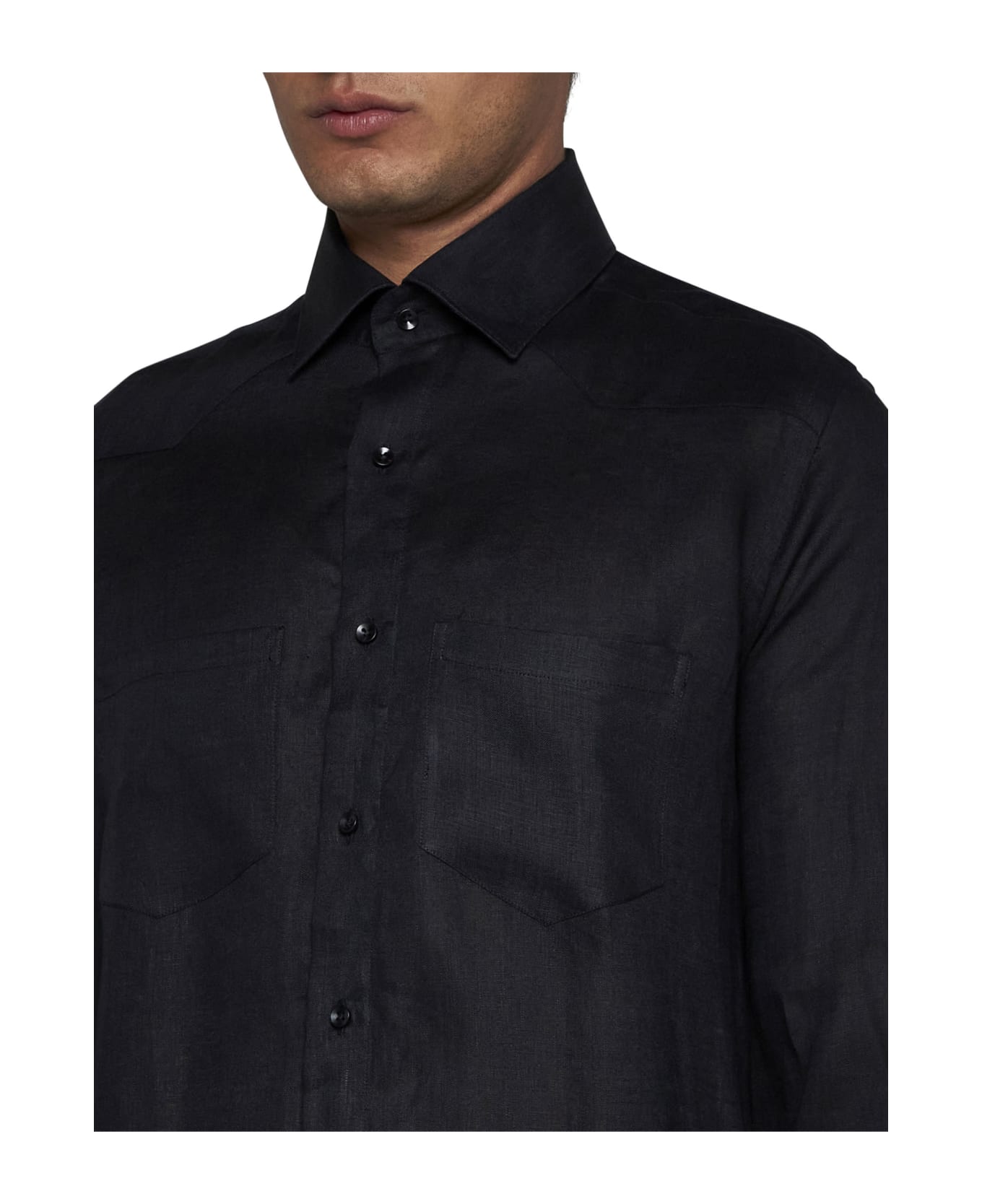 Low Brand Shirt - Jet black