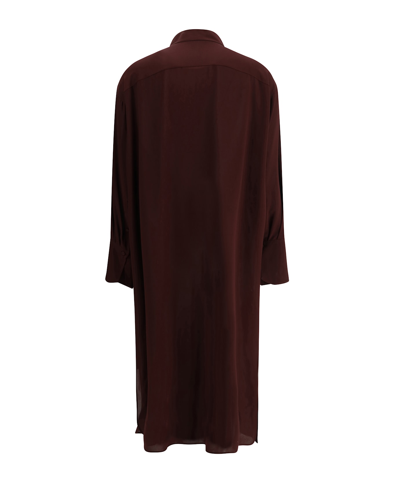 Alexander McQueen Chemisier Dress - Burgundy