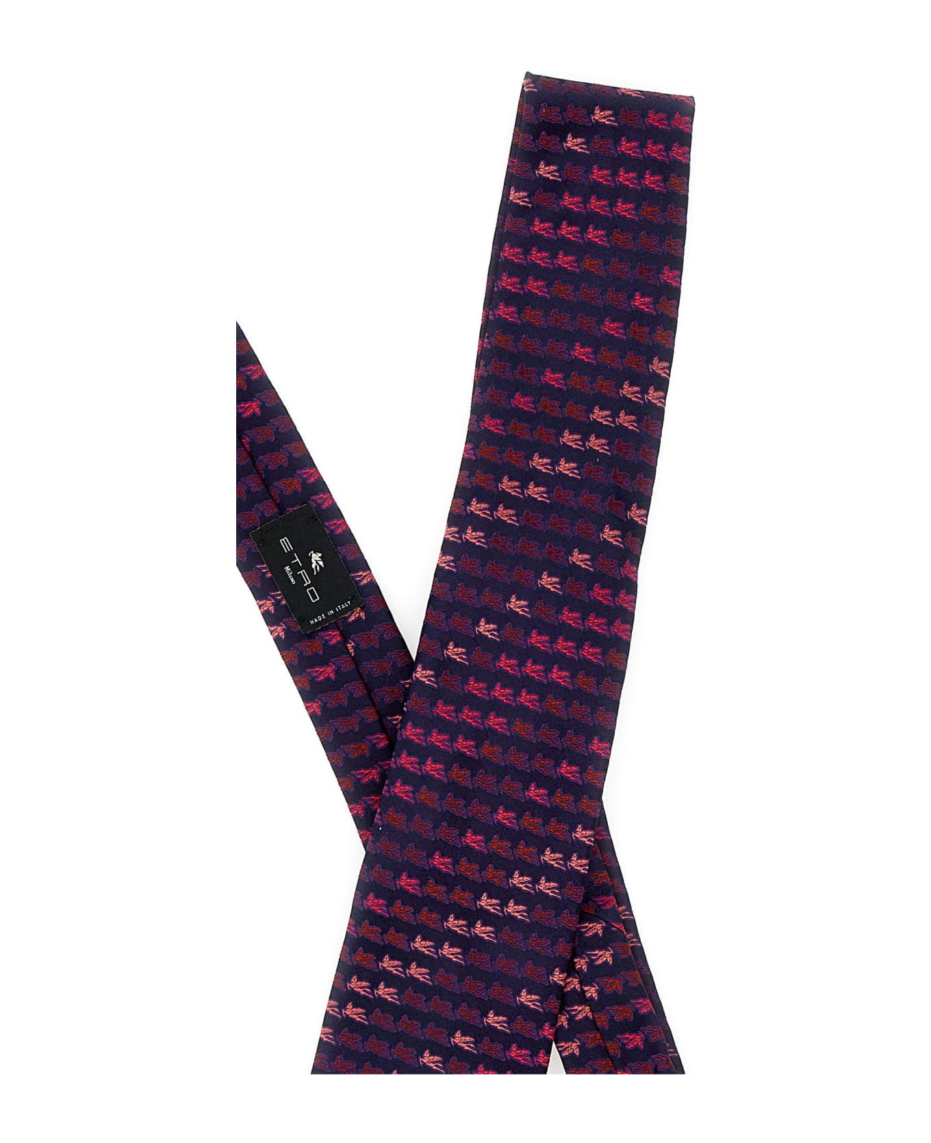 Etro Silk Tie - Bordeaux