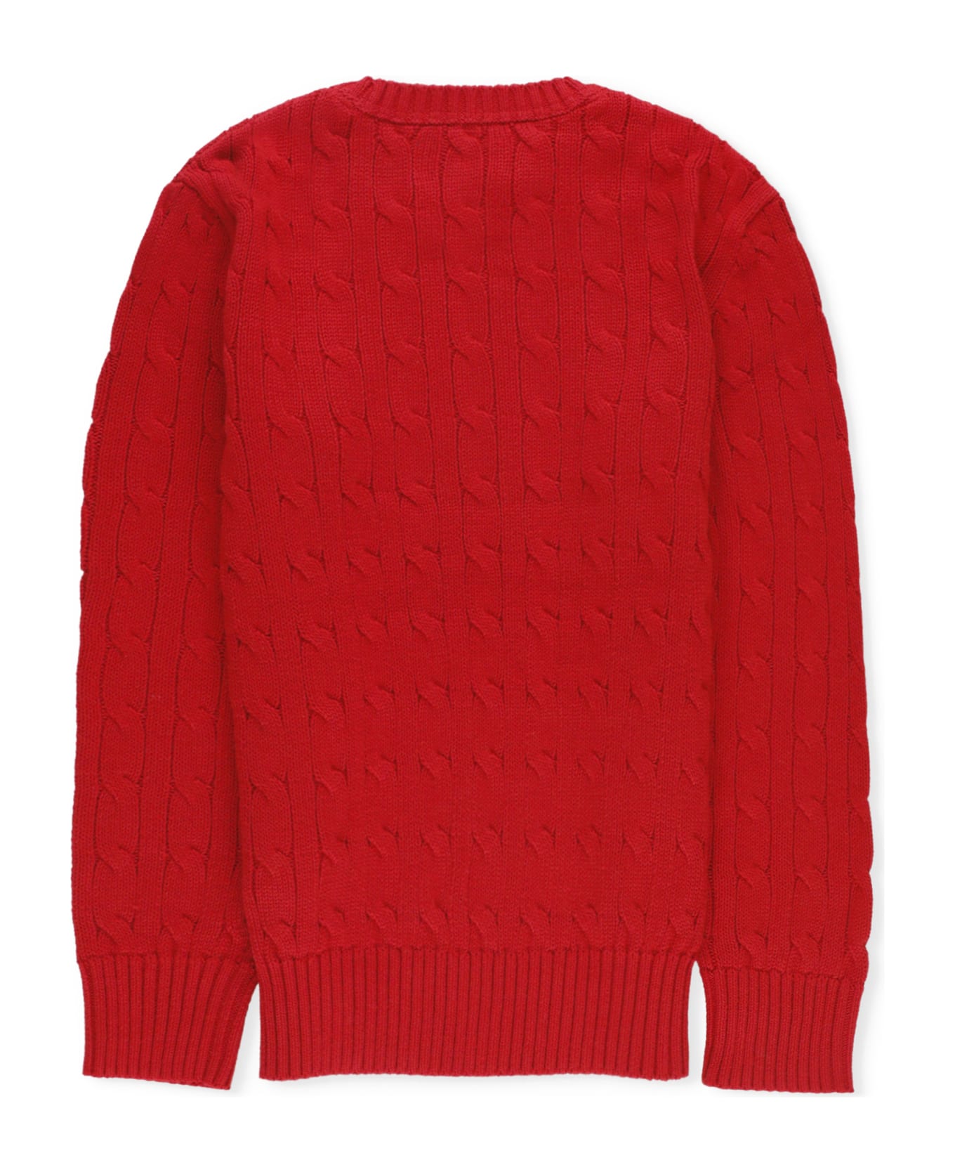 Ralph Lauren Pony Sweater - Red