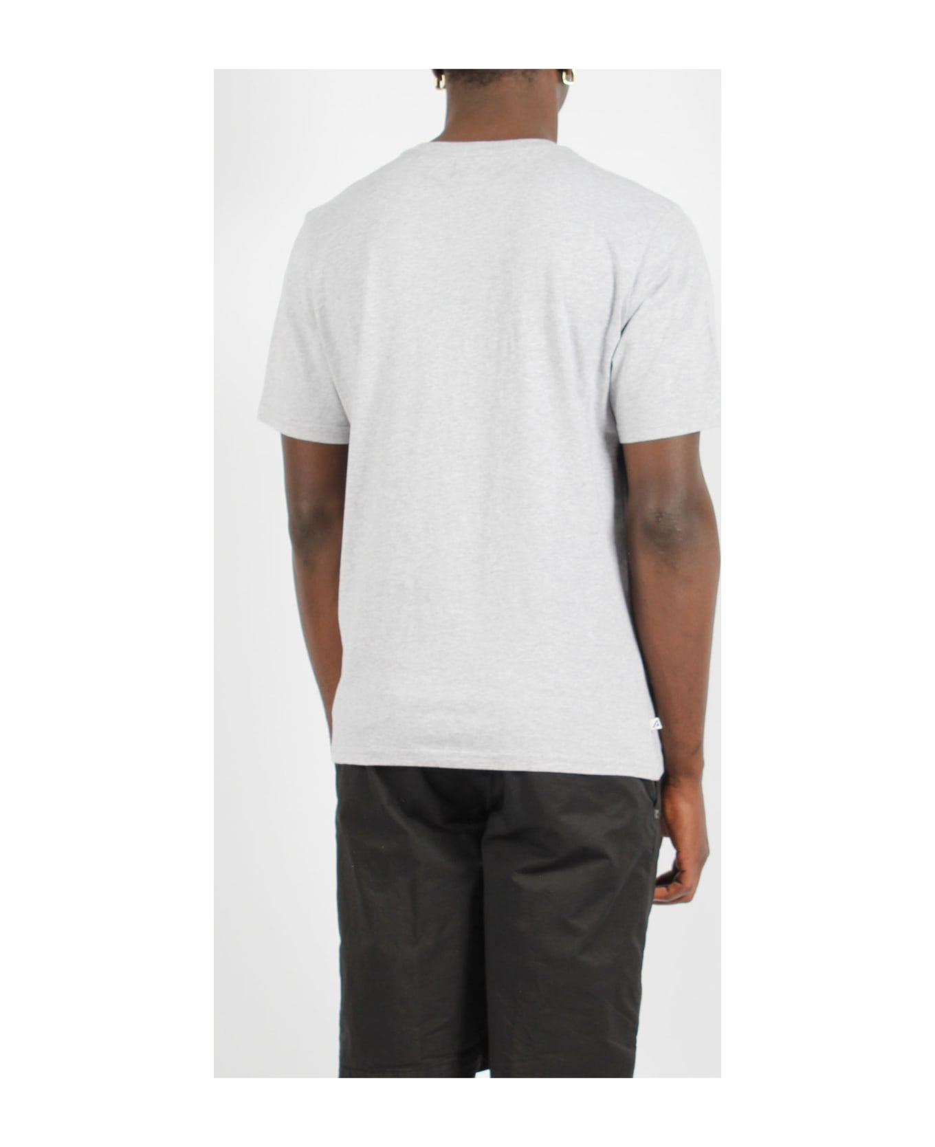 Autry Melange Cotton T-shirt - Grey