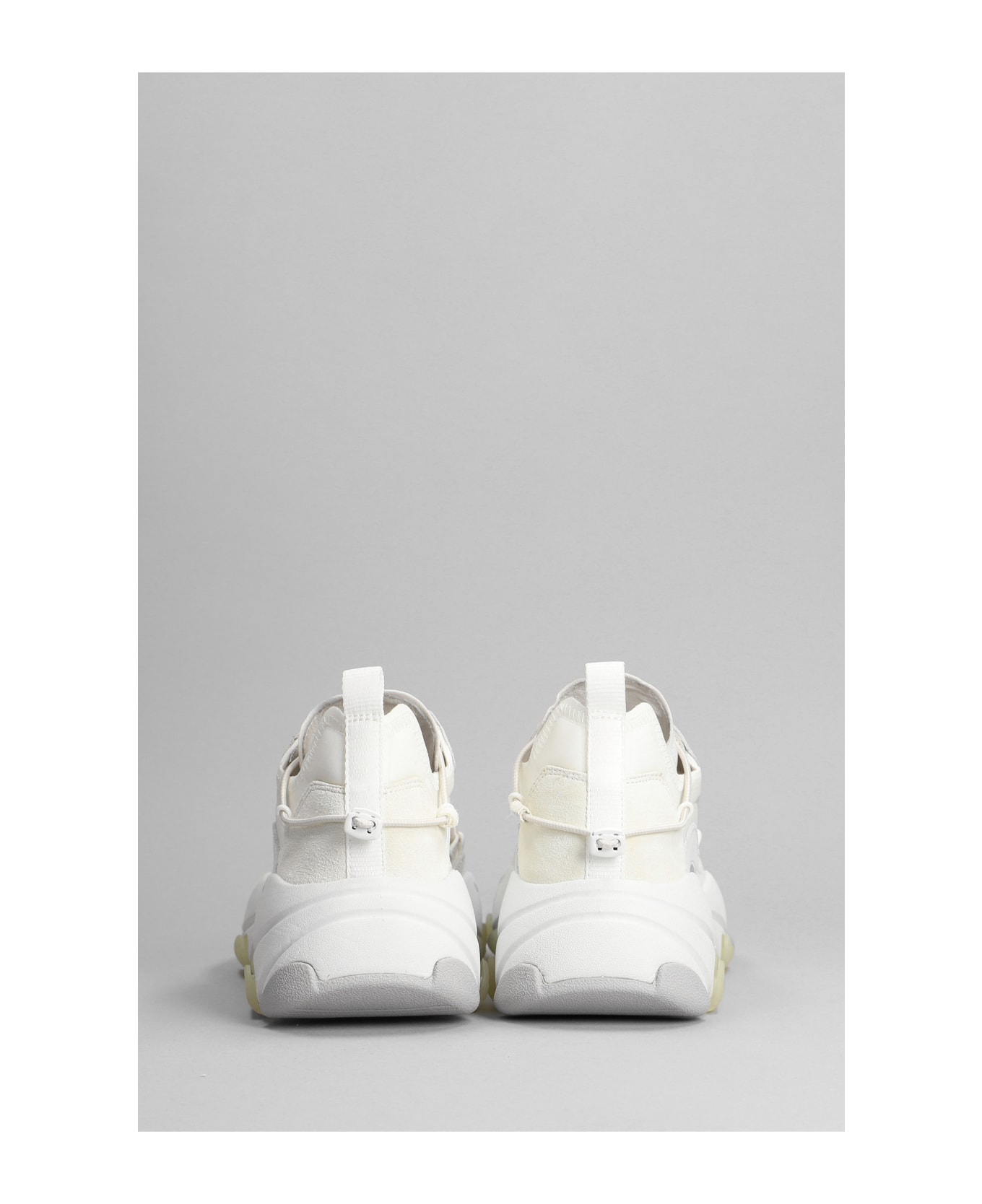Ash Extra Bis Sneakers In White Synthetic Fibers - White