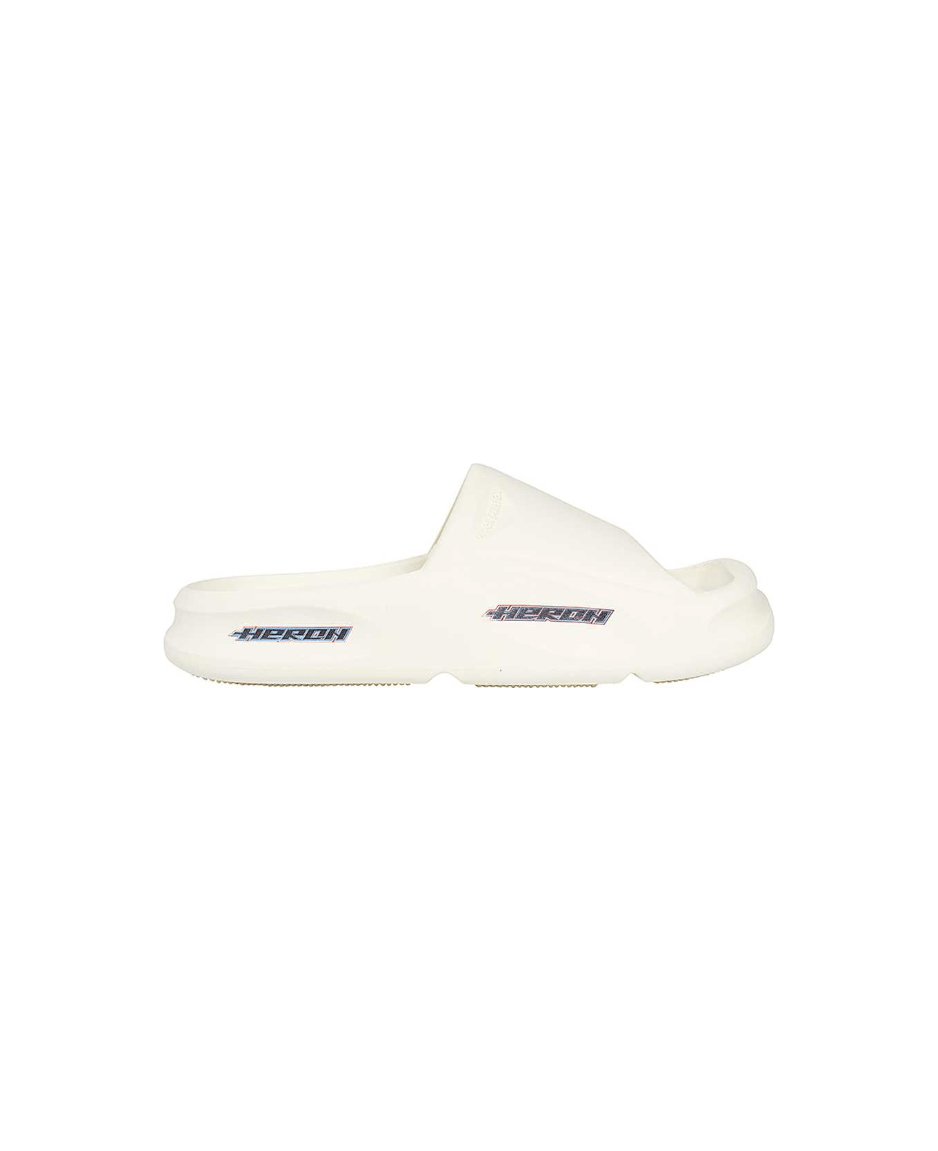 HERON PRESTON Rubber Slides - Ivory