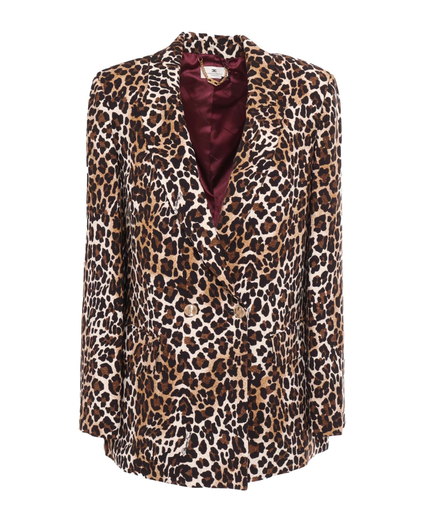 Elisabetta Franchi Jacket - BROWN