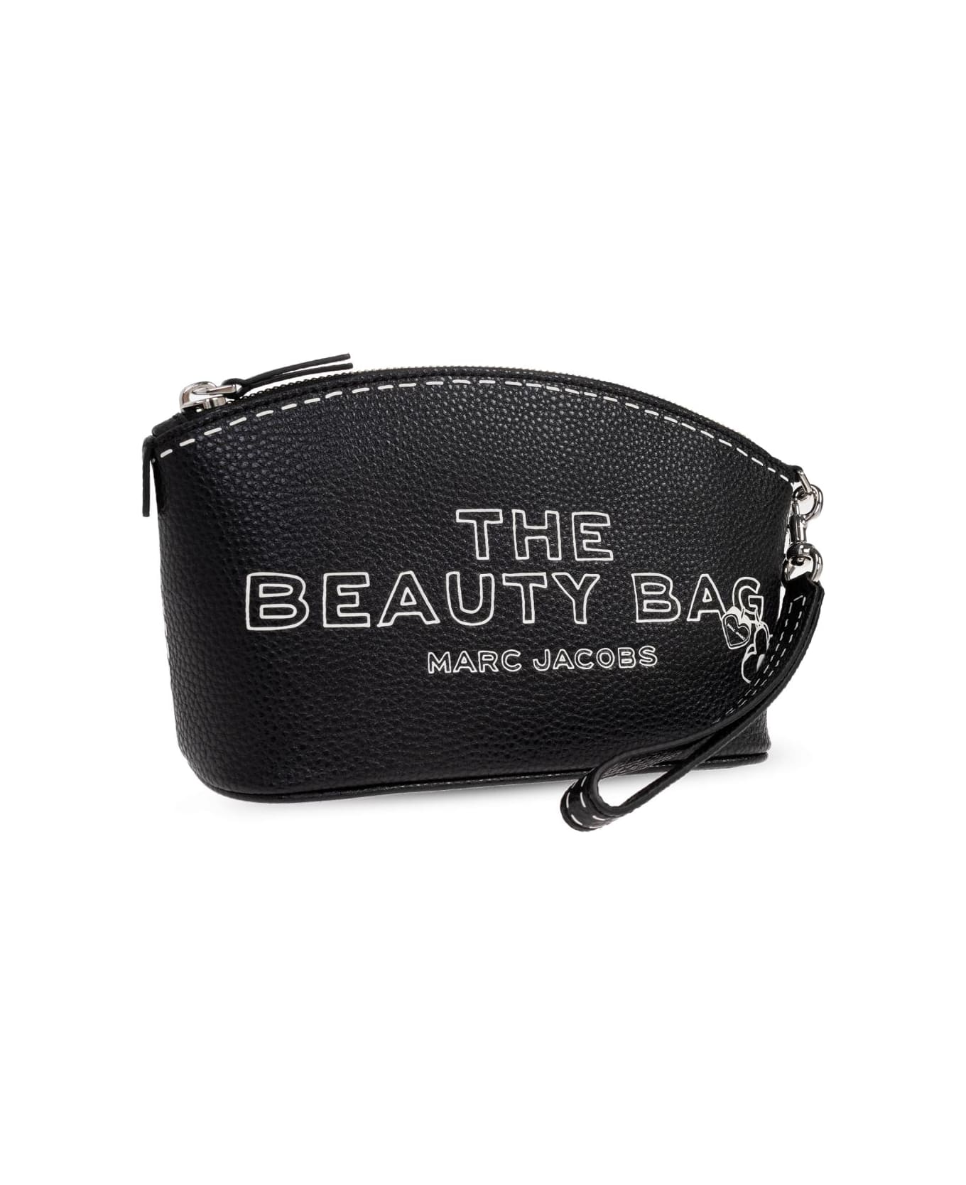 Marc Jacobs Cosmetic Bag With Logo - Nero