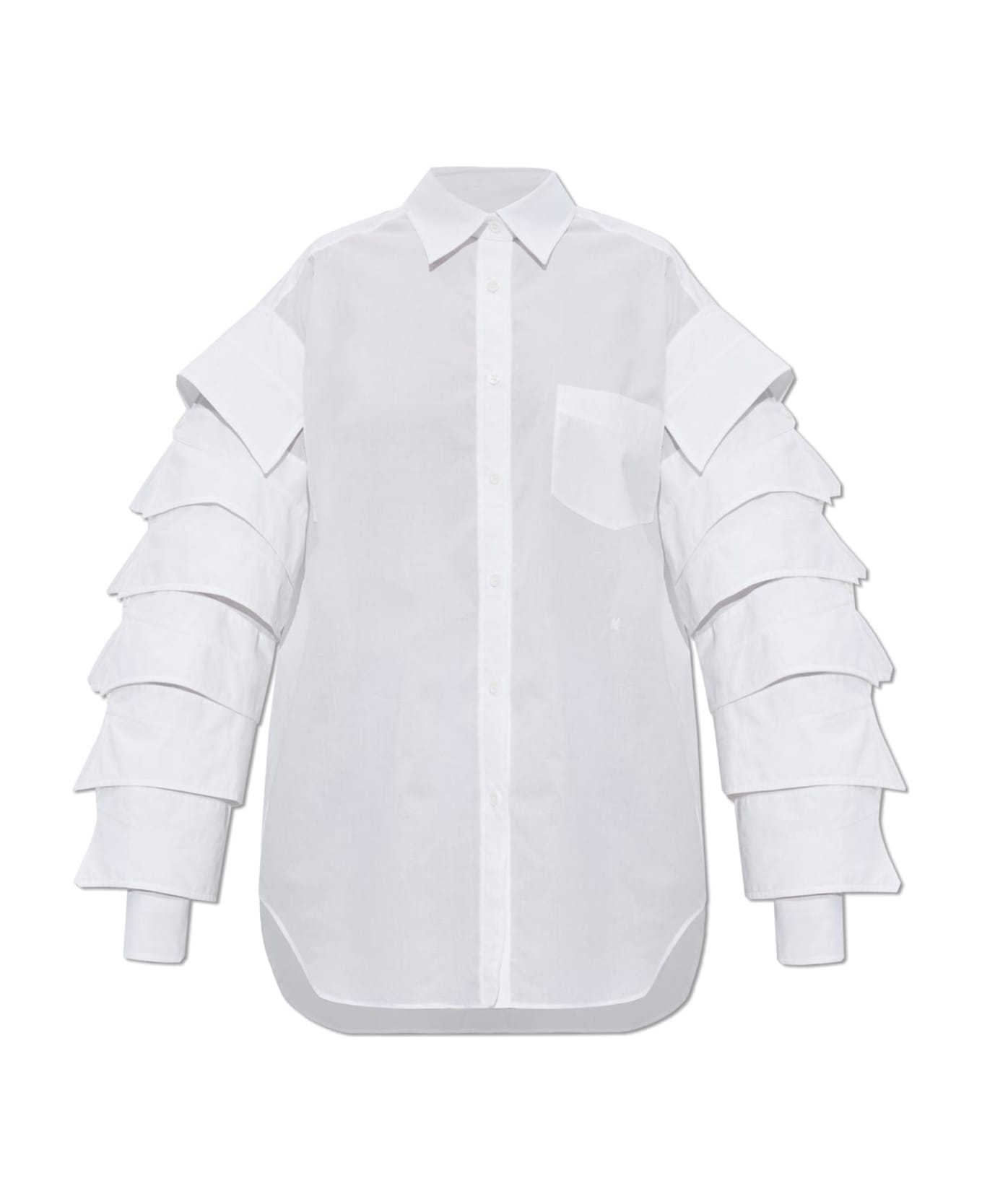 Moschino Shirt With Pocket - WHITE