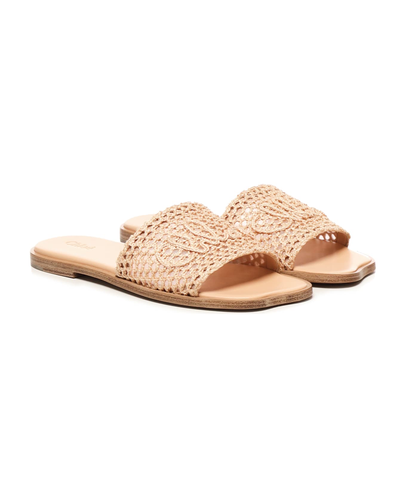 Chloé Soleil Sabot - Pink