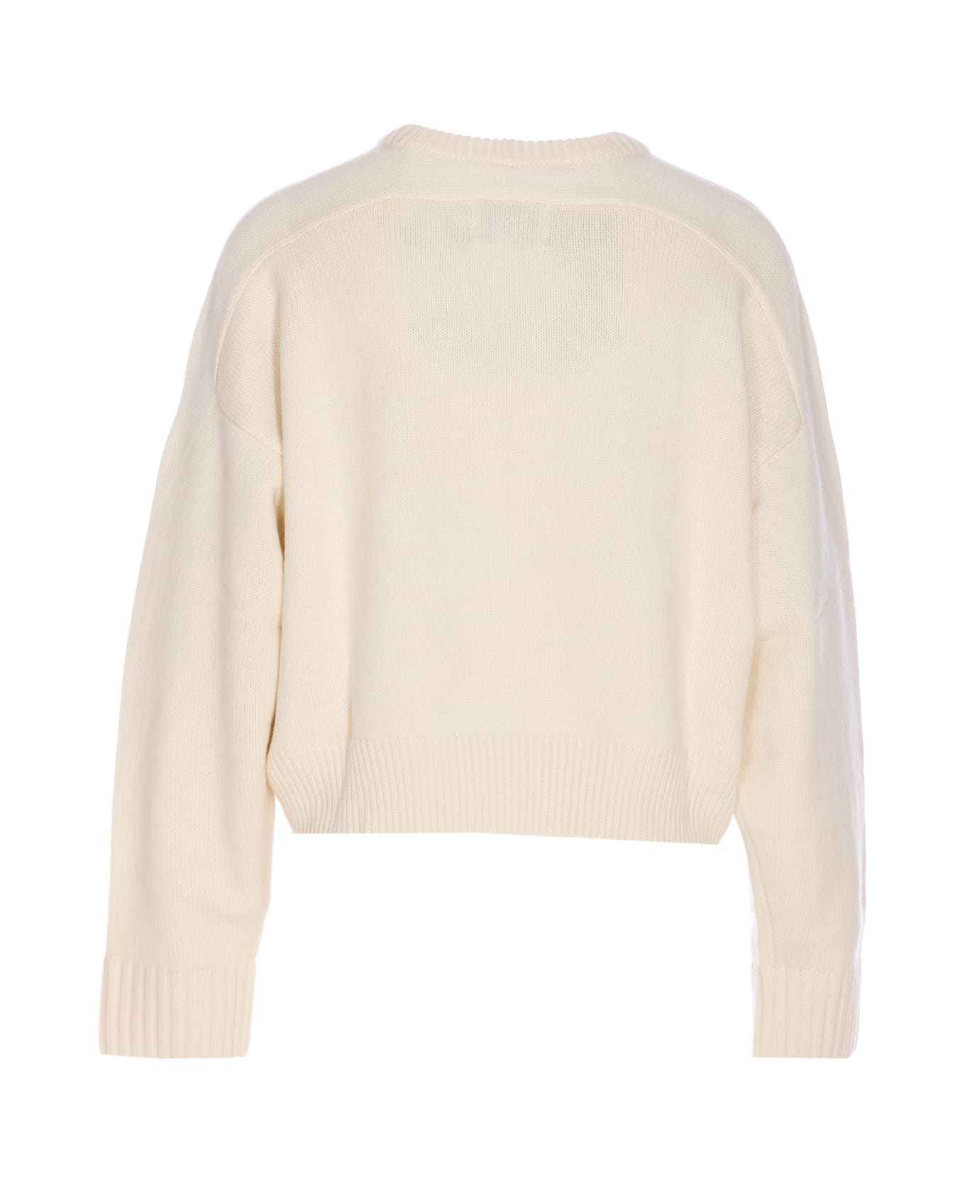 Loulou Studio Bruzzi Sweater - White