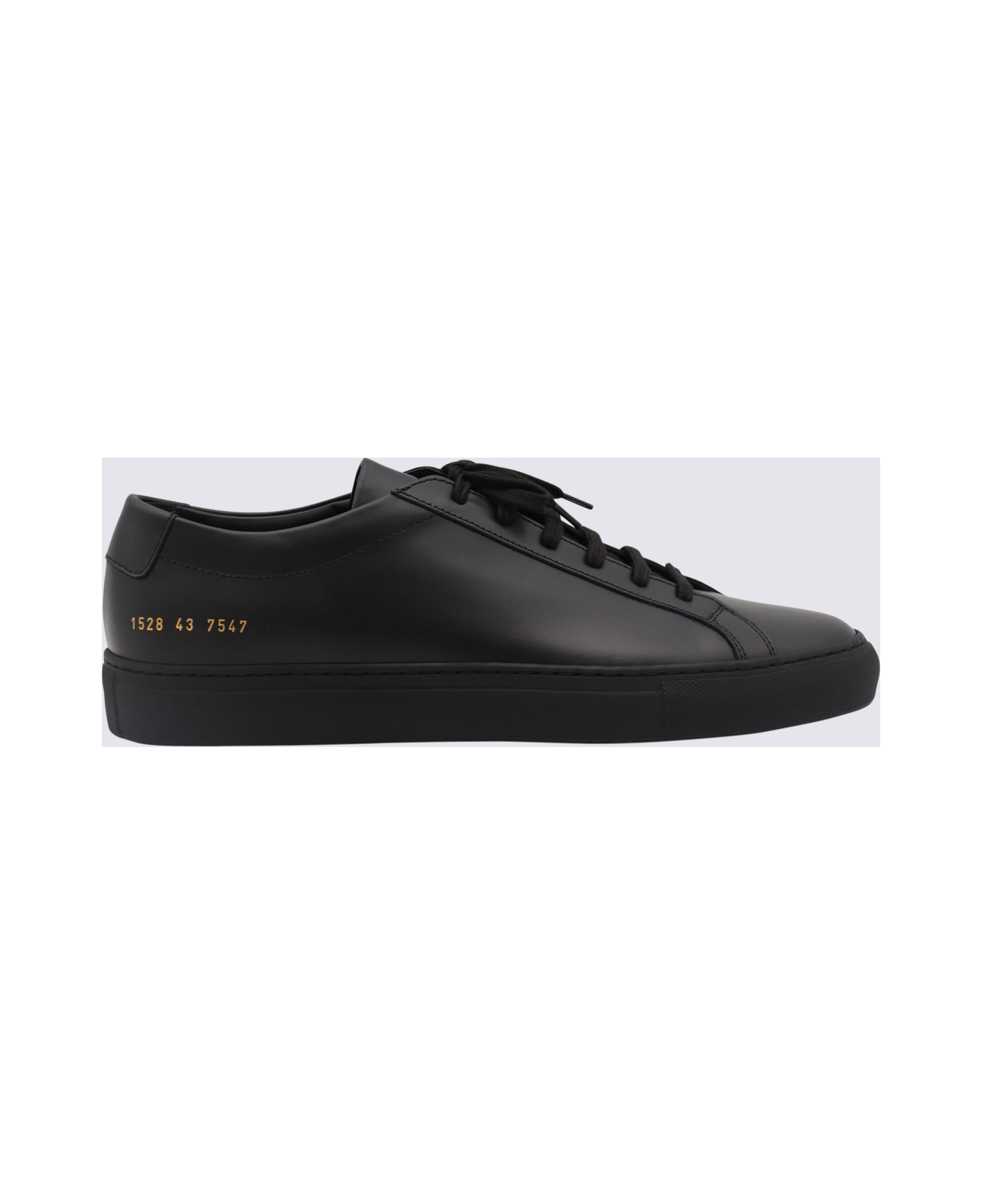 Common Projects Black Achille Low Sneakers - Black