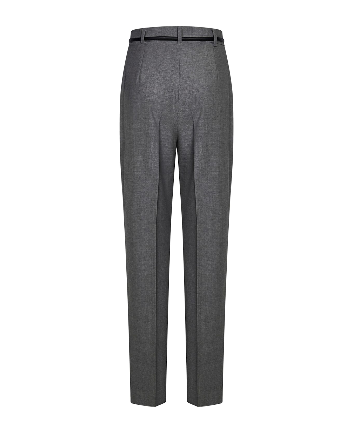 Max Mara Maxmara Studio Prosit Trousers - Grey ボトムス