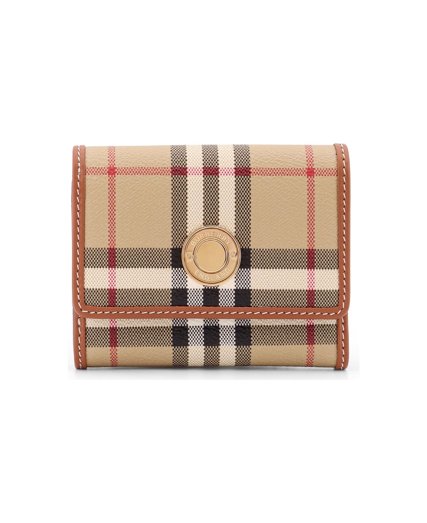 Burberry Lancaster Wallet - Beige