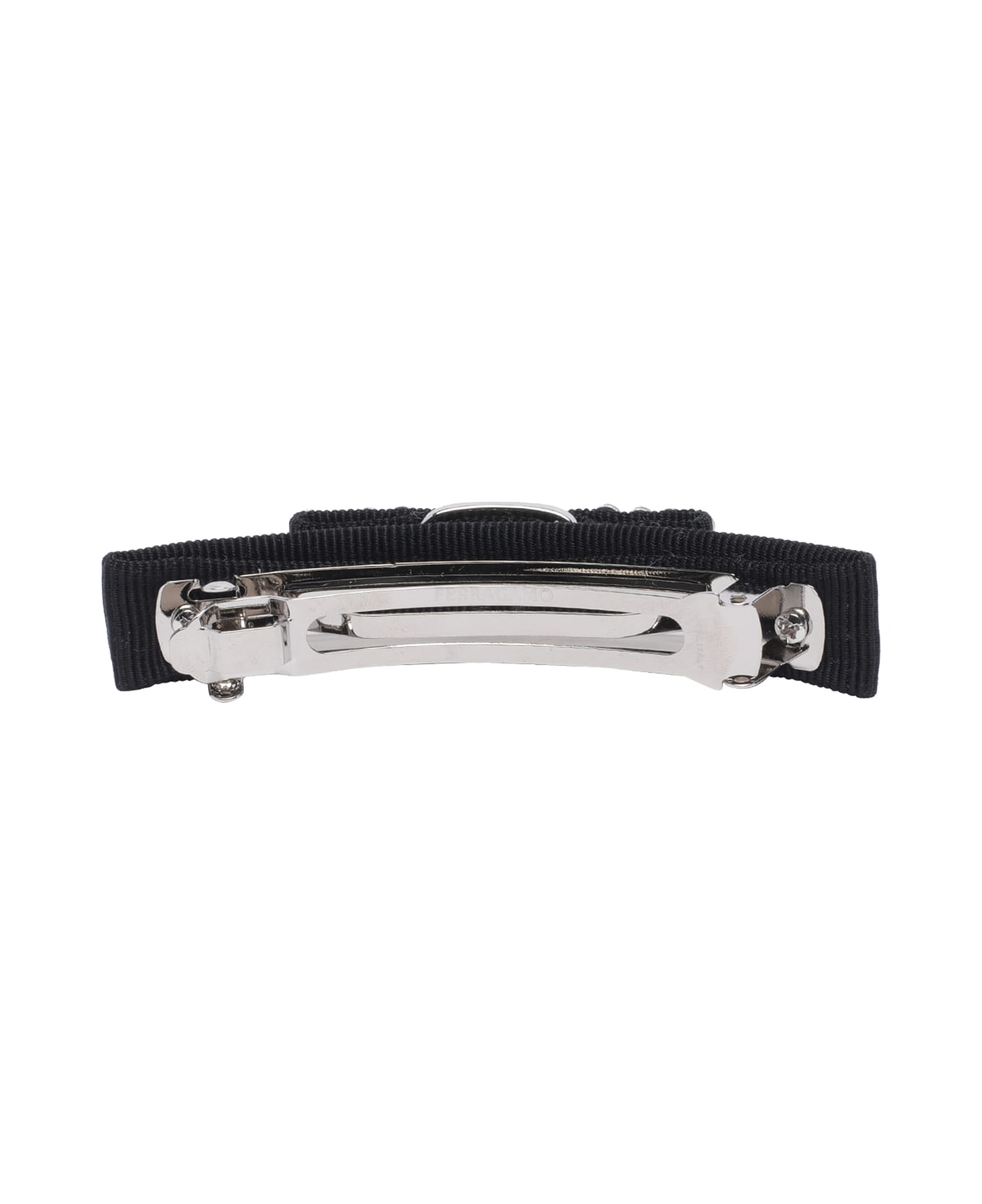 Ferragamo Bow Vara Hairclip - Black