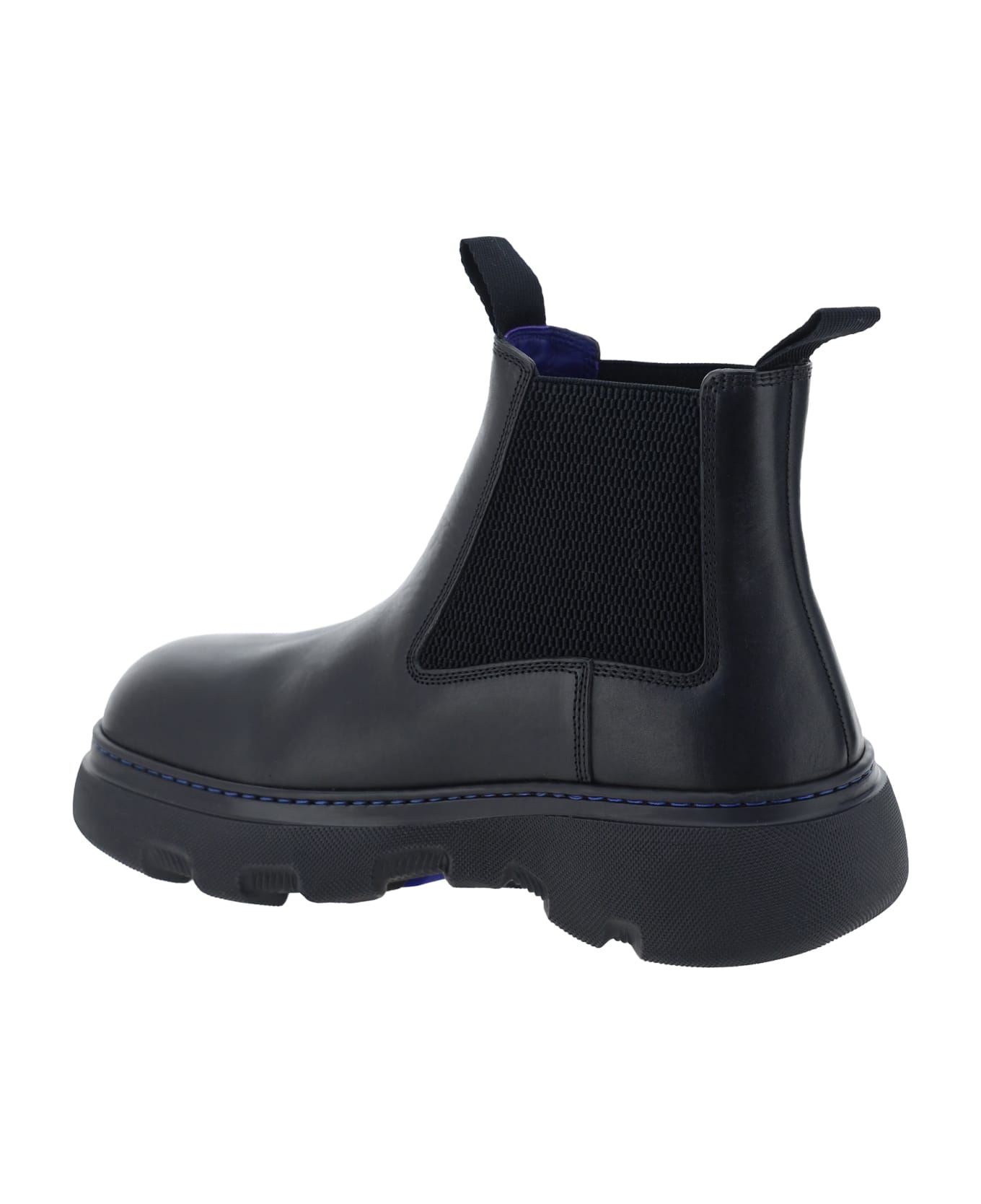 Burberry Creeper Casual Ankle Boots - Black