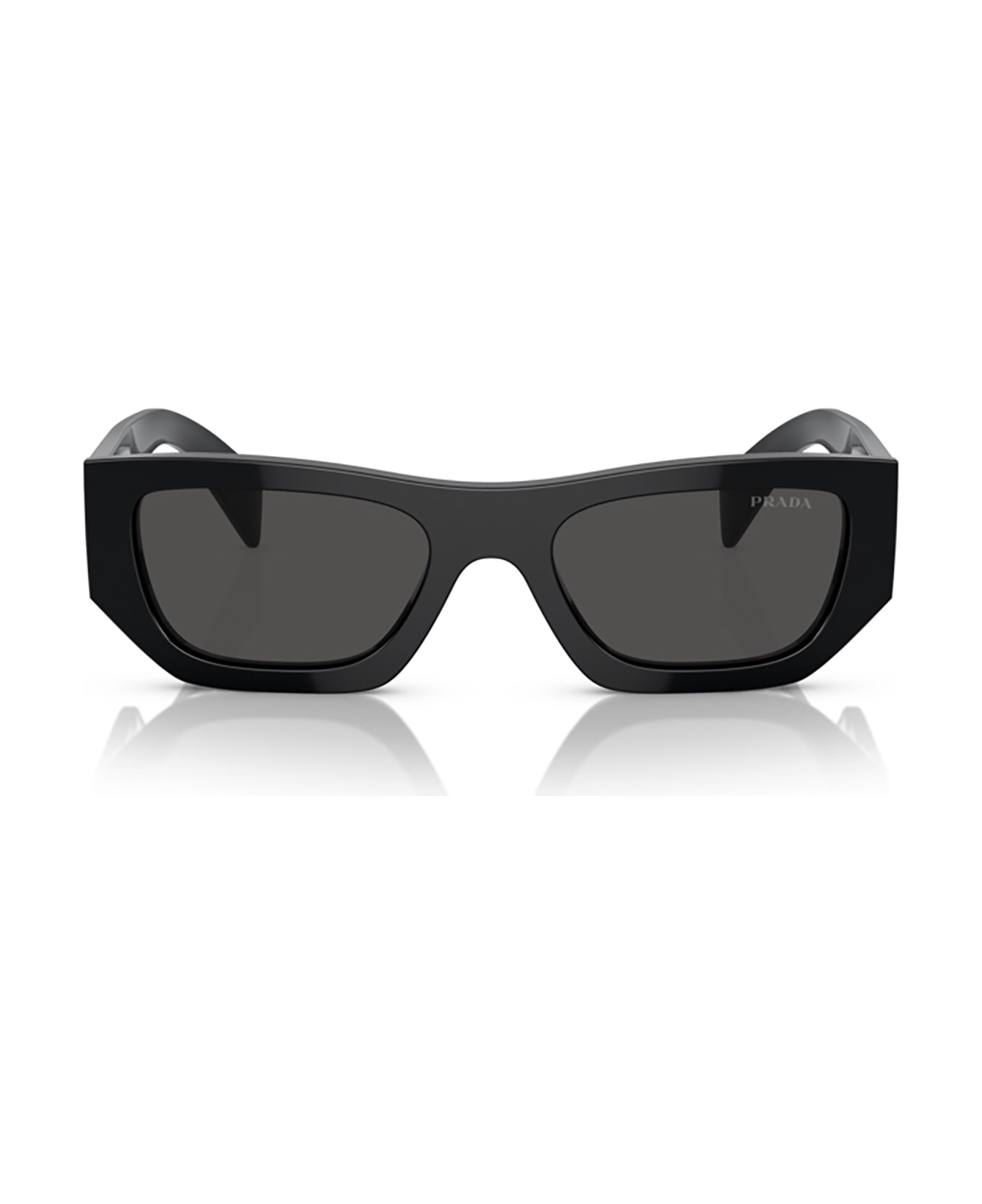 Prada Eyewear Pr A01s Black Sunglasses - Black