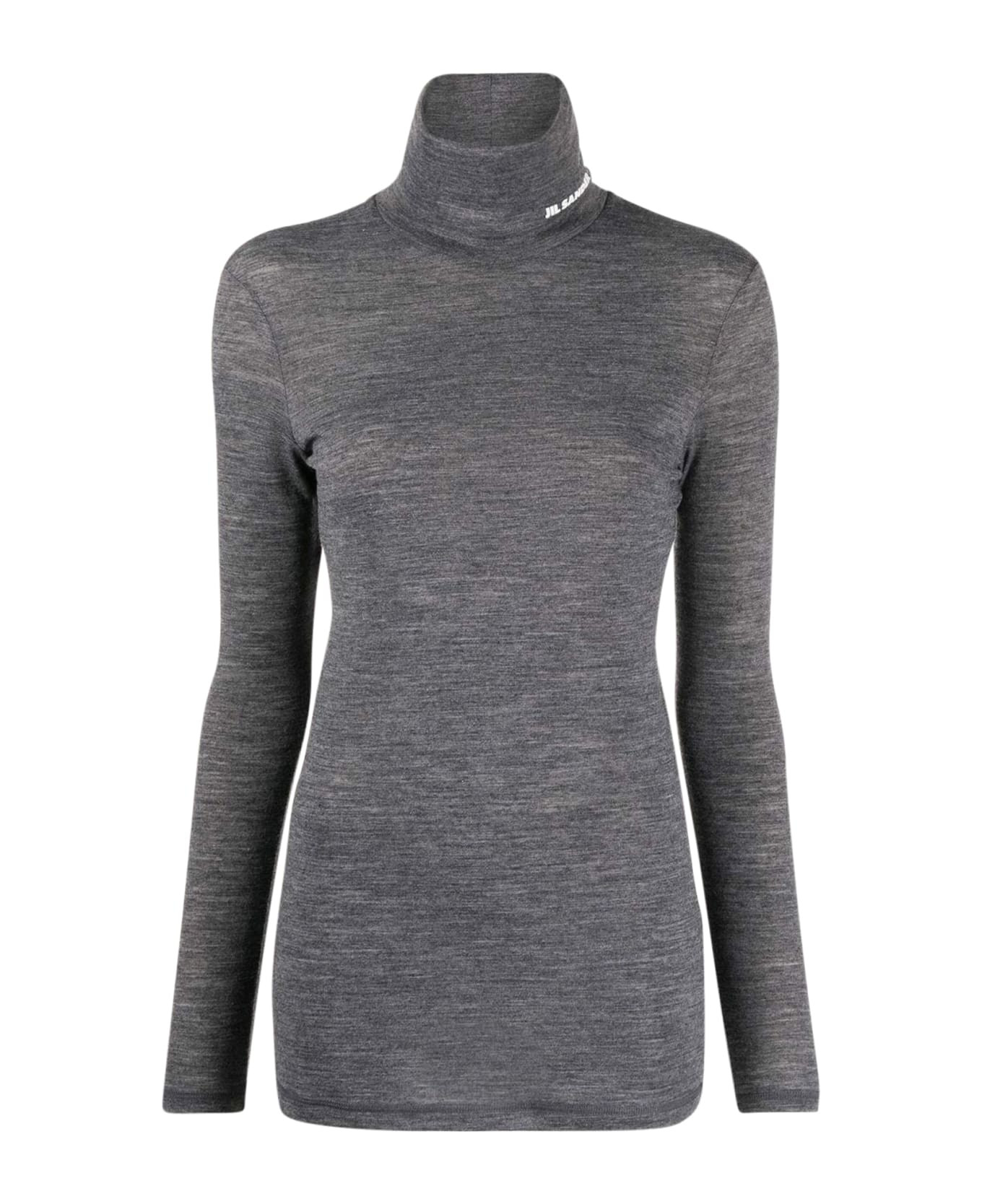 Jil Sander Turtleneck T-shirt - Dark Grey