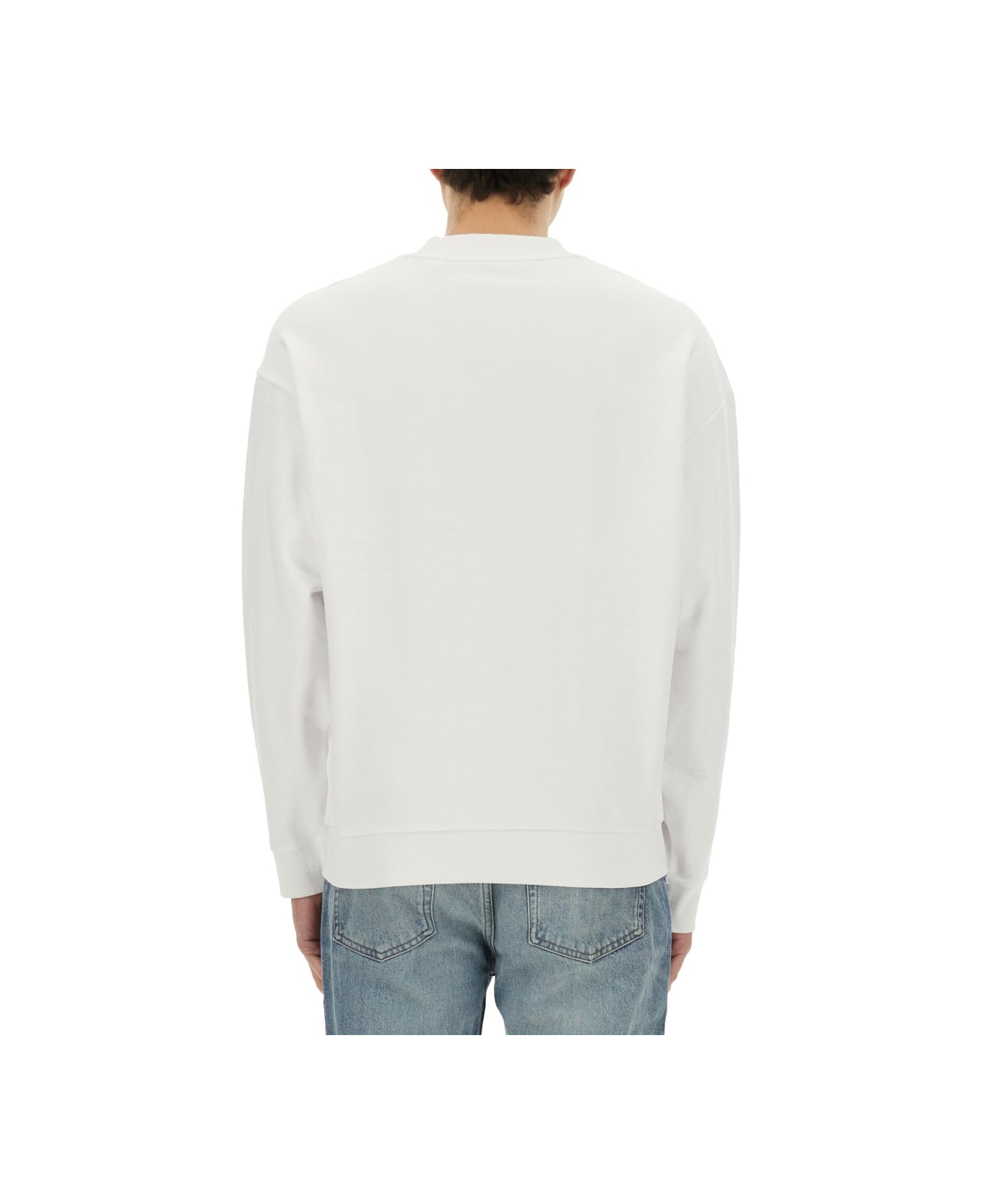 Hugo Boss "niero" Sweatshirt - WHITE