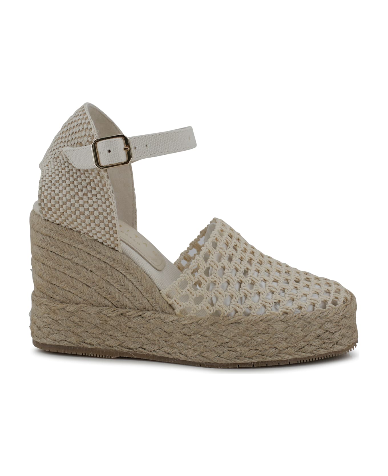 Paloma Barceló Wedge Sandals - White