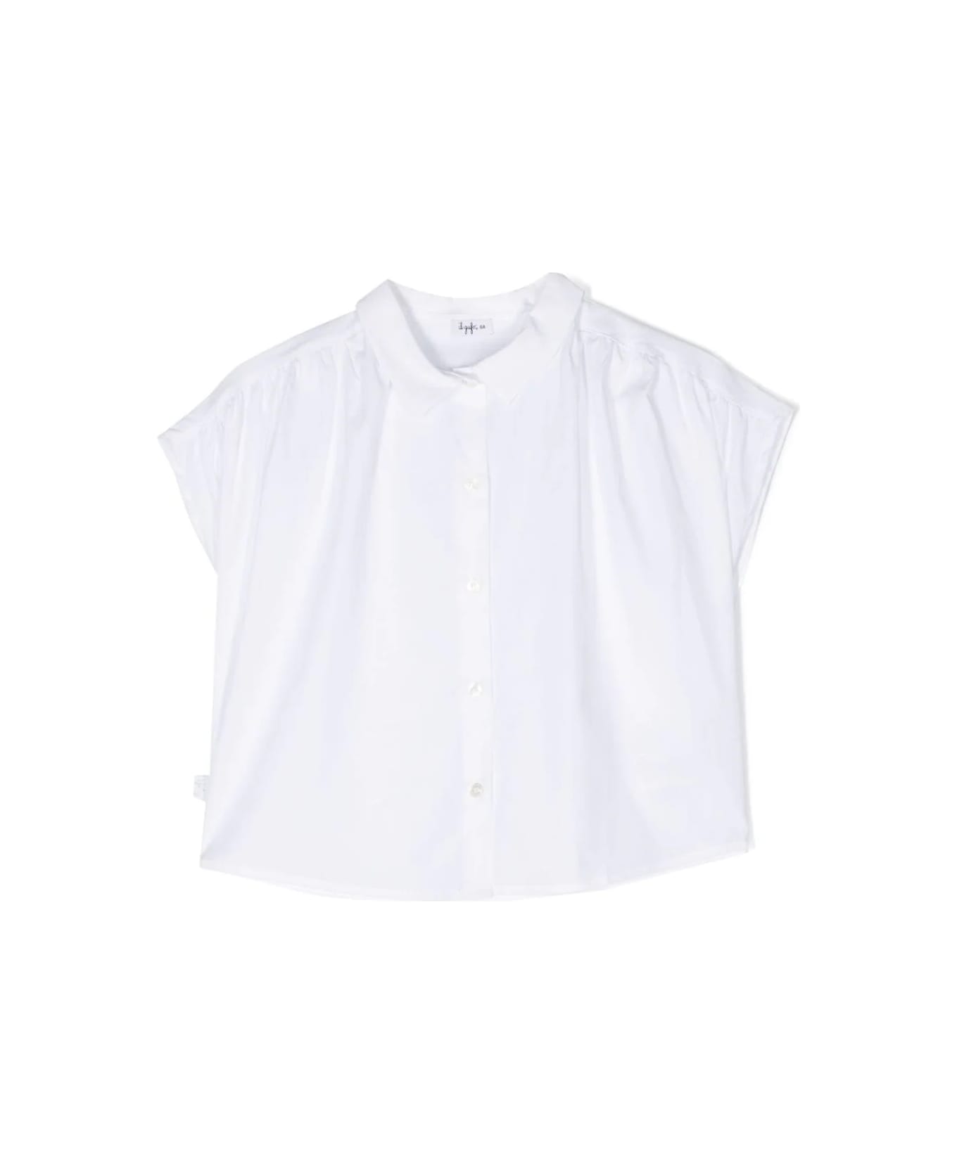 Il Gufo Camicia Smanicata - Bianco