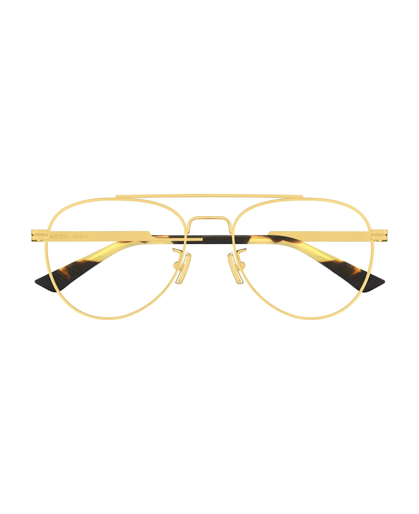 Bottega Veneta Eyewear Bv1340ok-001 - Gold Rx / Asian Fit Glasses - Gold