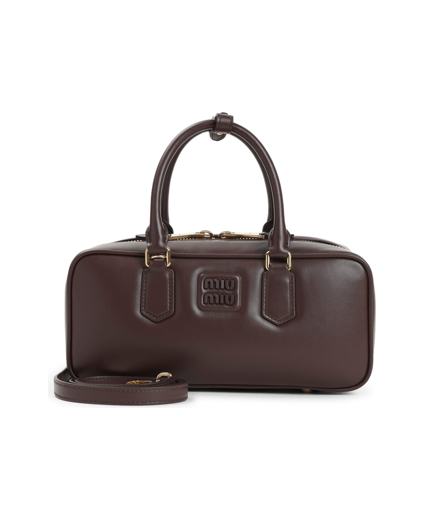 Miu Miu Arcadie Smooth Shoulder Bag - Nbl Radica