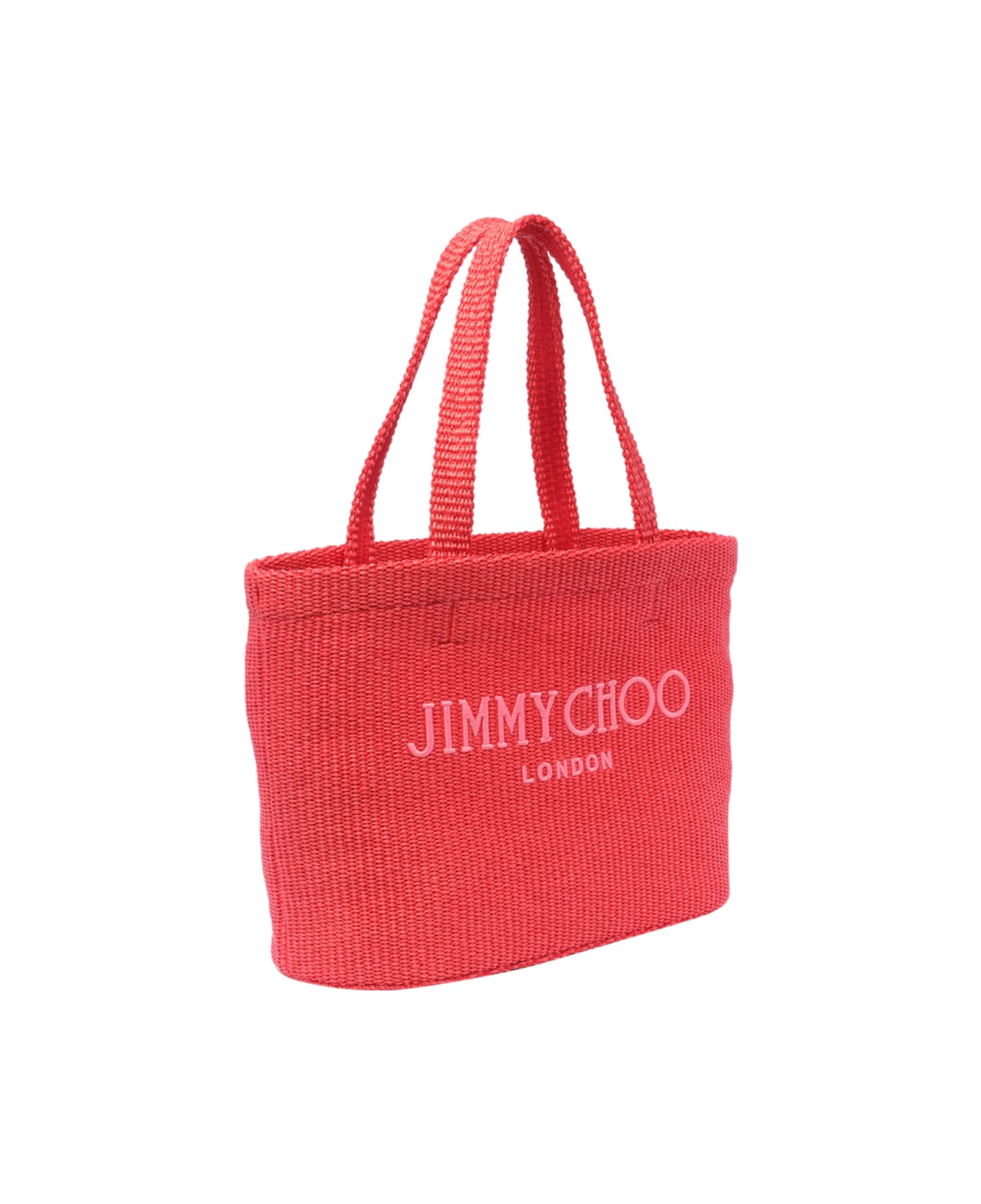 Jimmy Choo E/w Beach Tote - Red トートバッグ