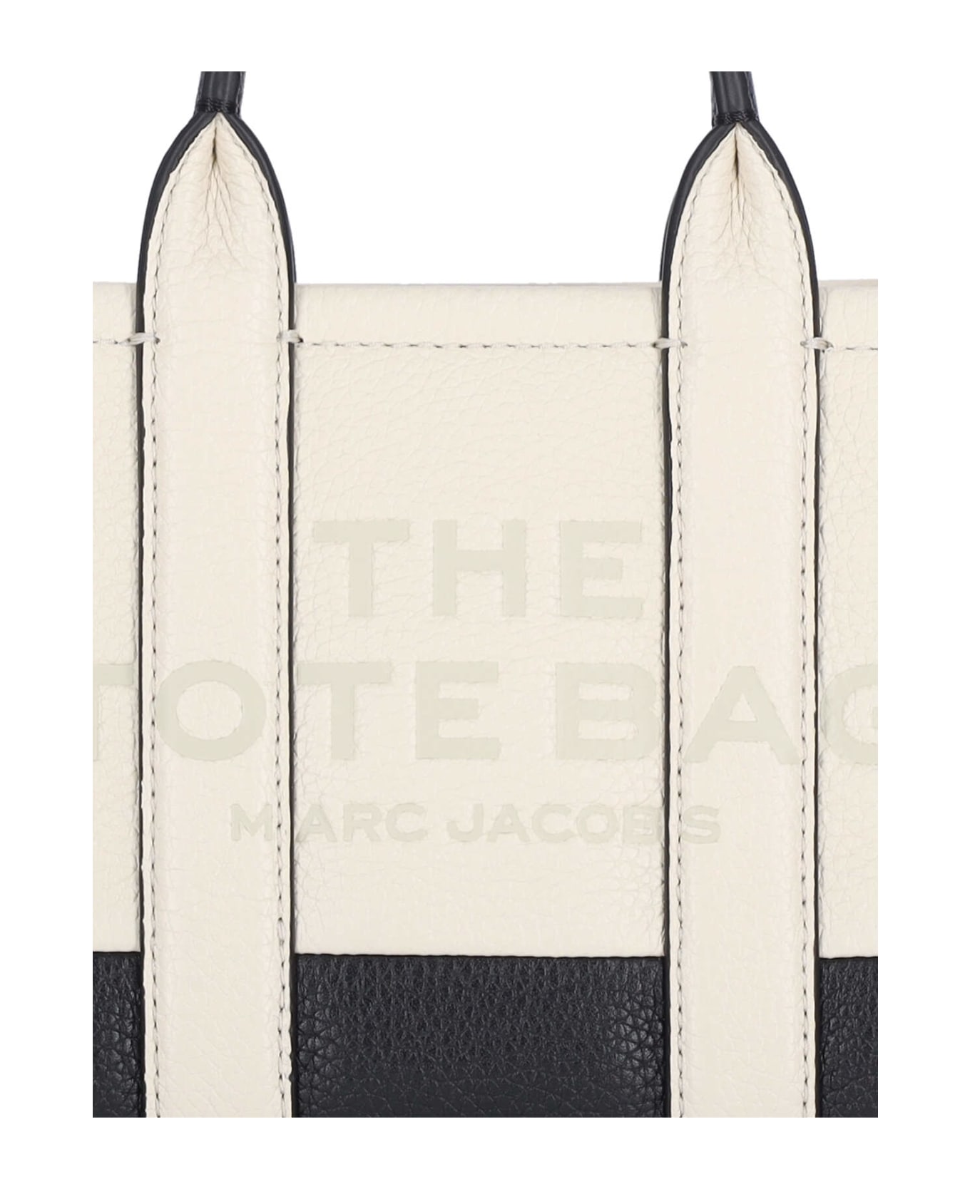 Marc Jacobs Mini The Colorblock Tote Bag - Crema