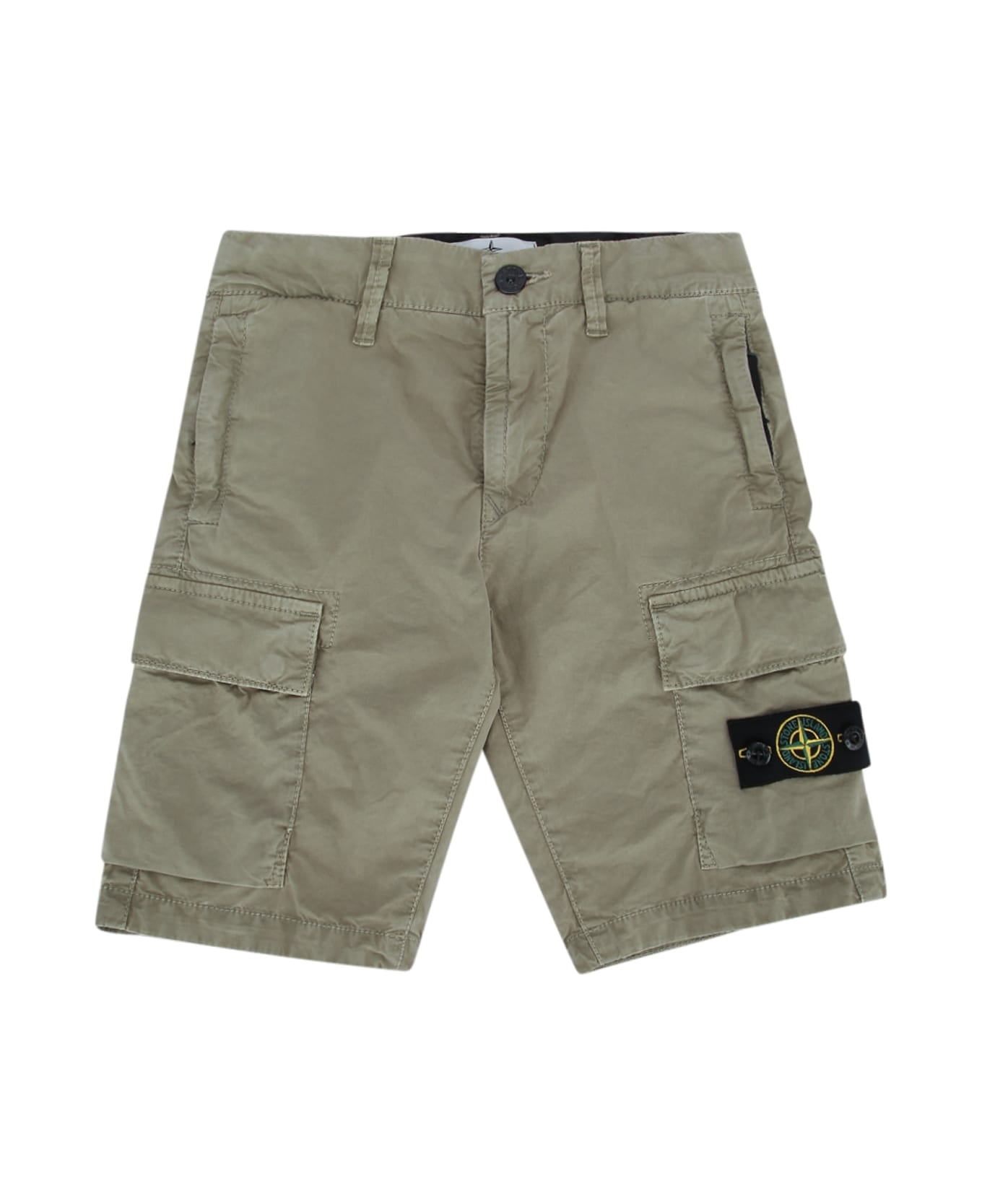 Stone Island Junior Shorts - MUD