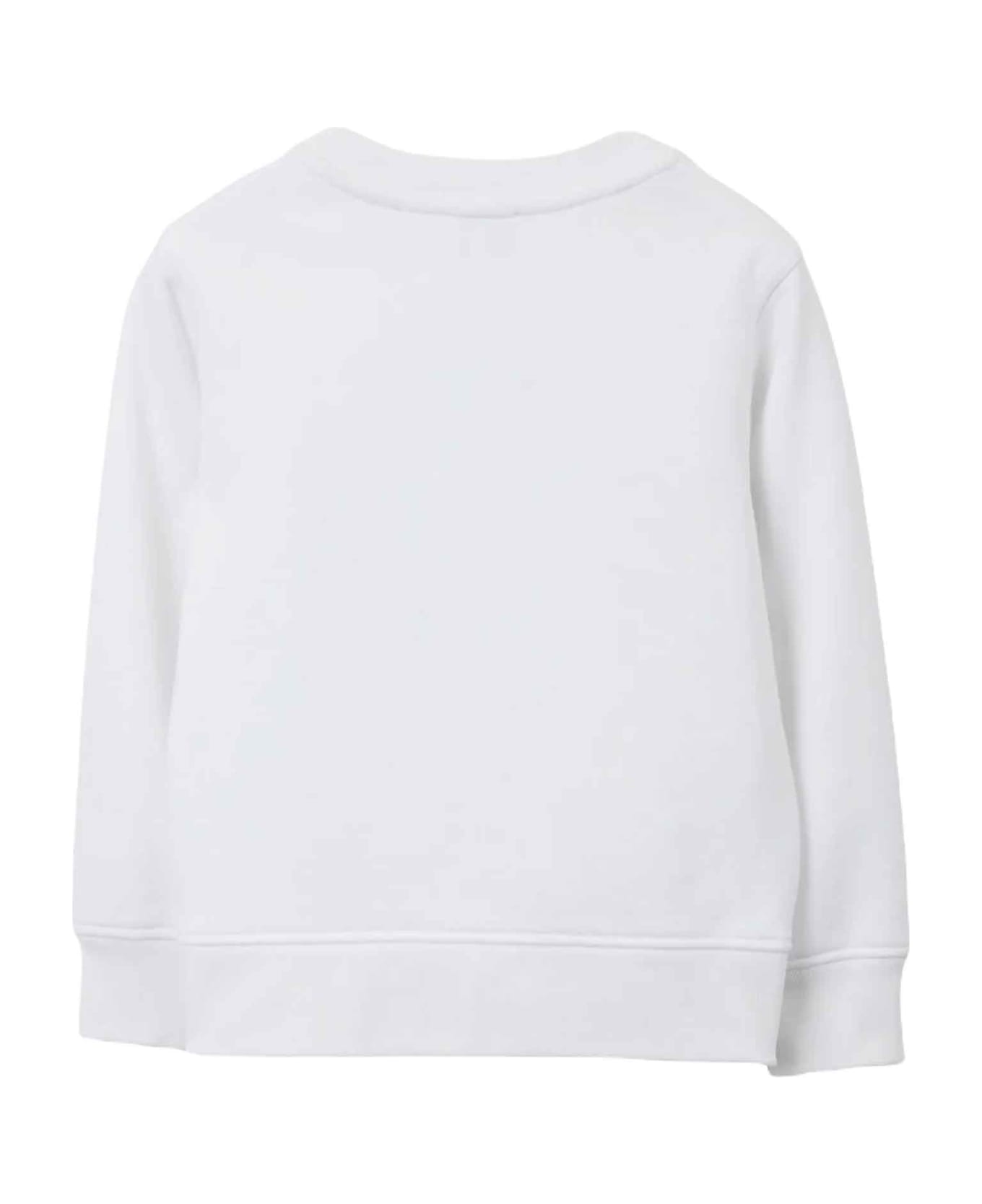 Burberry White Sweatshirt Boy - Bianco ニットウェア＆スウェットシャツ