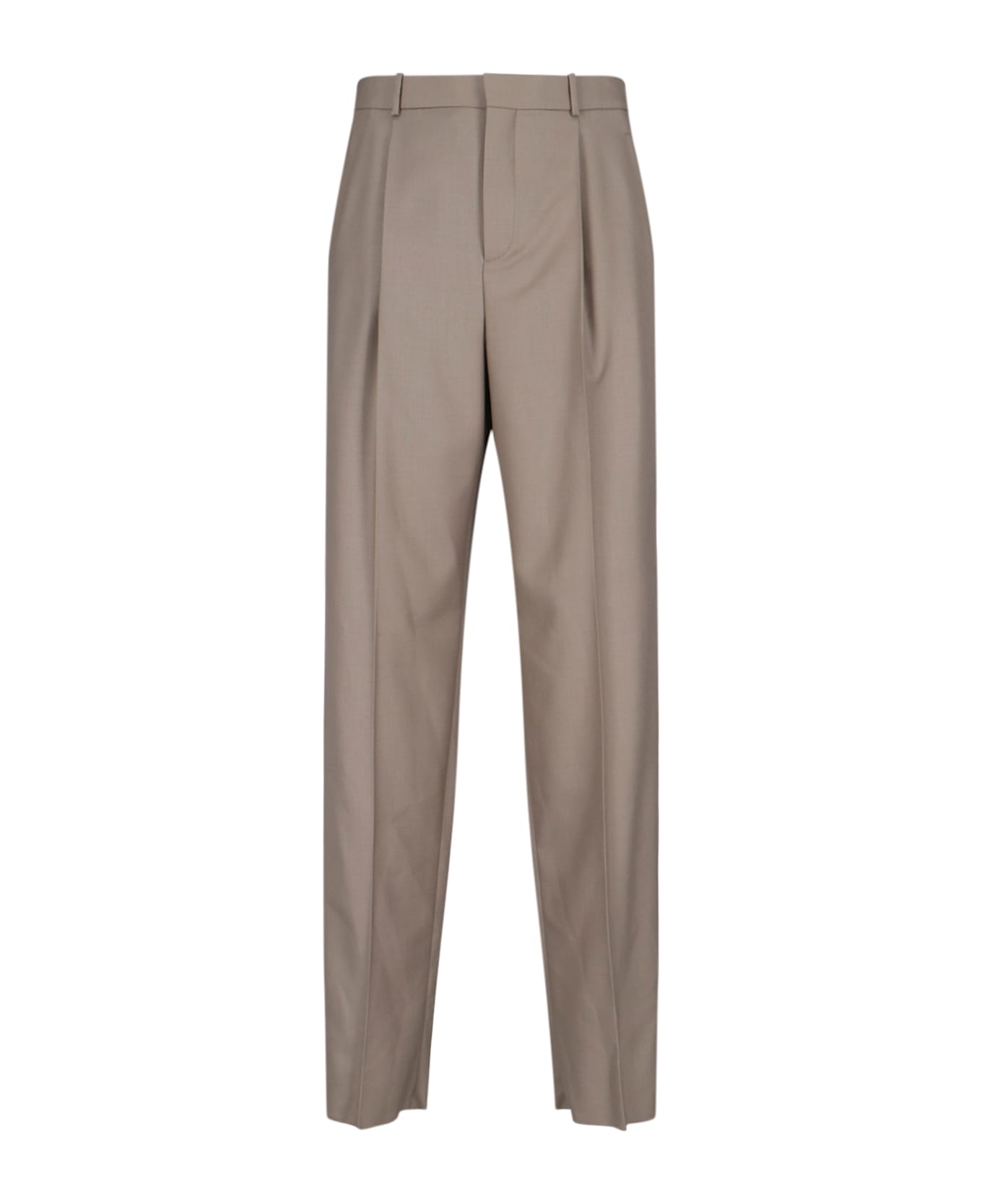 Saint Laurent Cashmere Pants - Beige