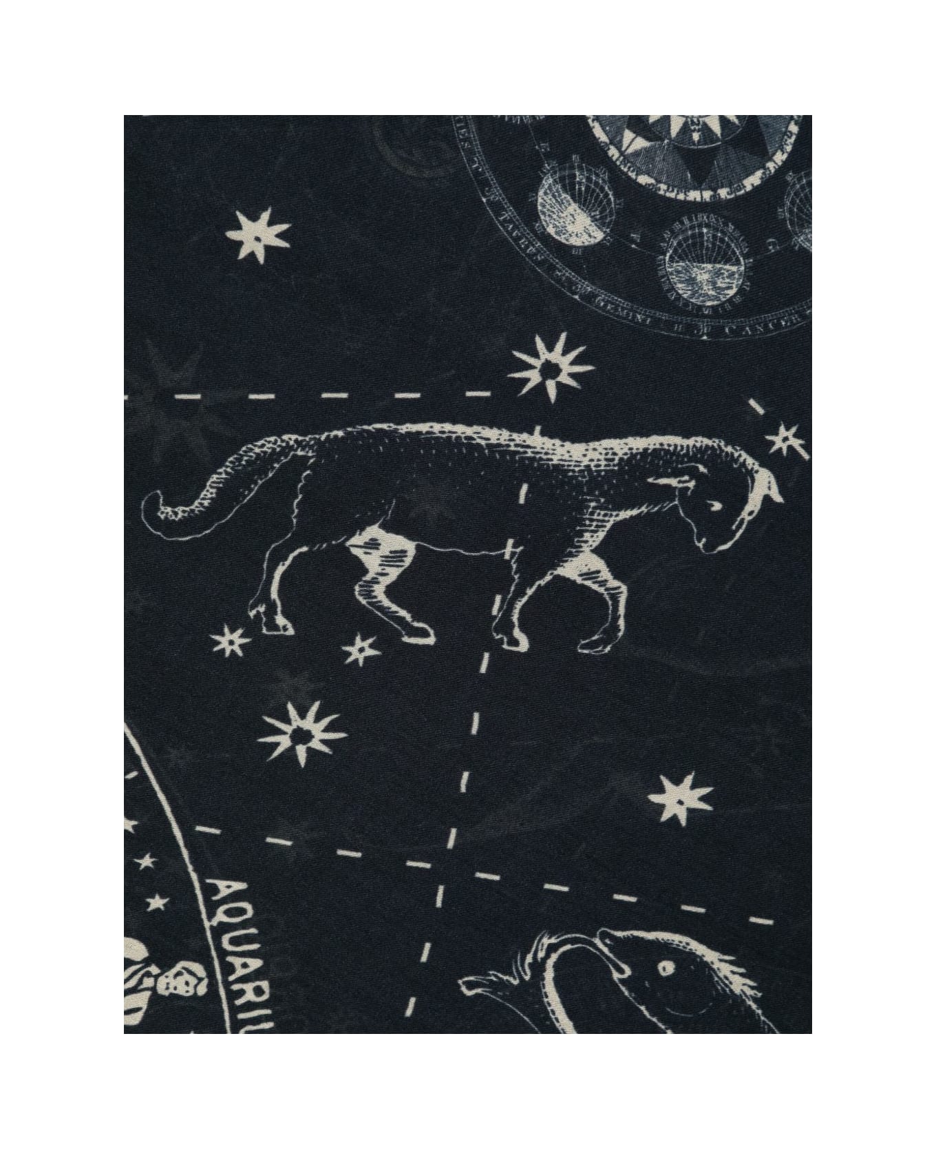 Faliero Sarti Astrology Print Stole - Grey