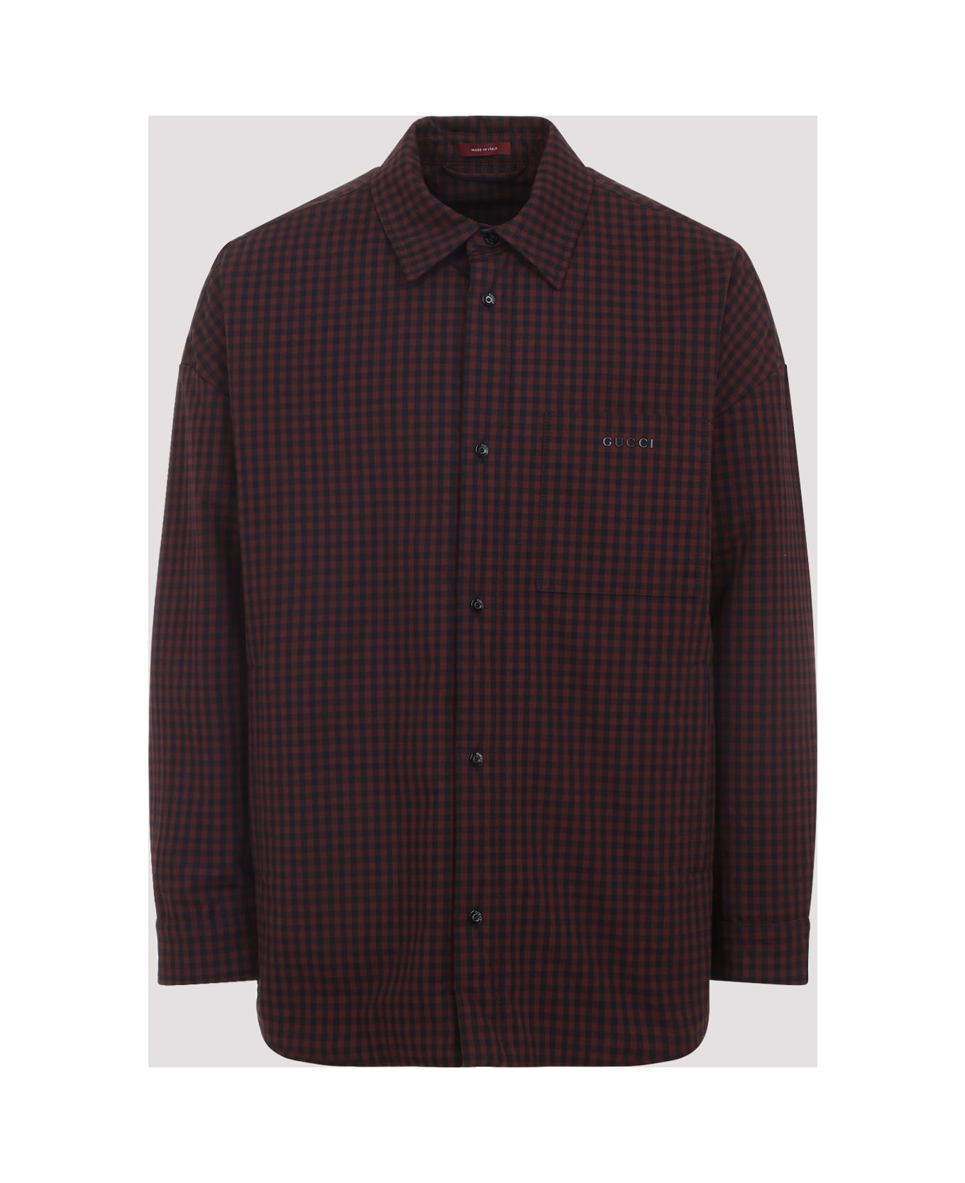 Gucci Spw Macro Vichy Jacket - Purple Black