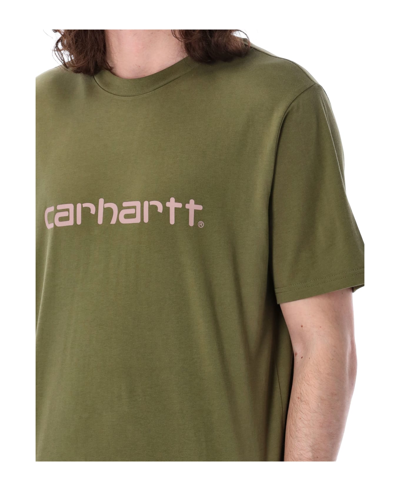 Carhartt Logo T-shirt - DUNDEE シャツ