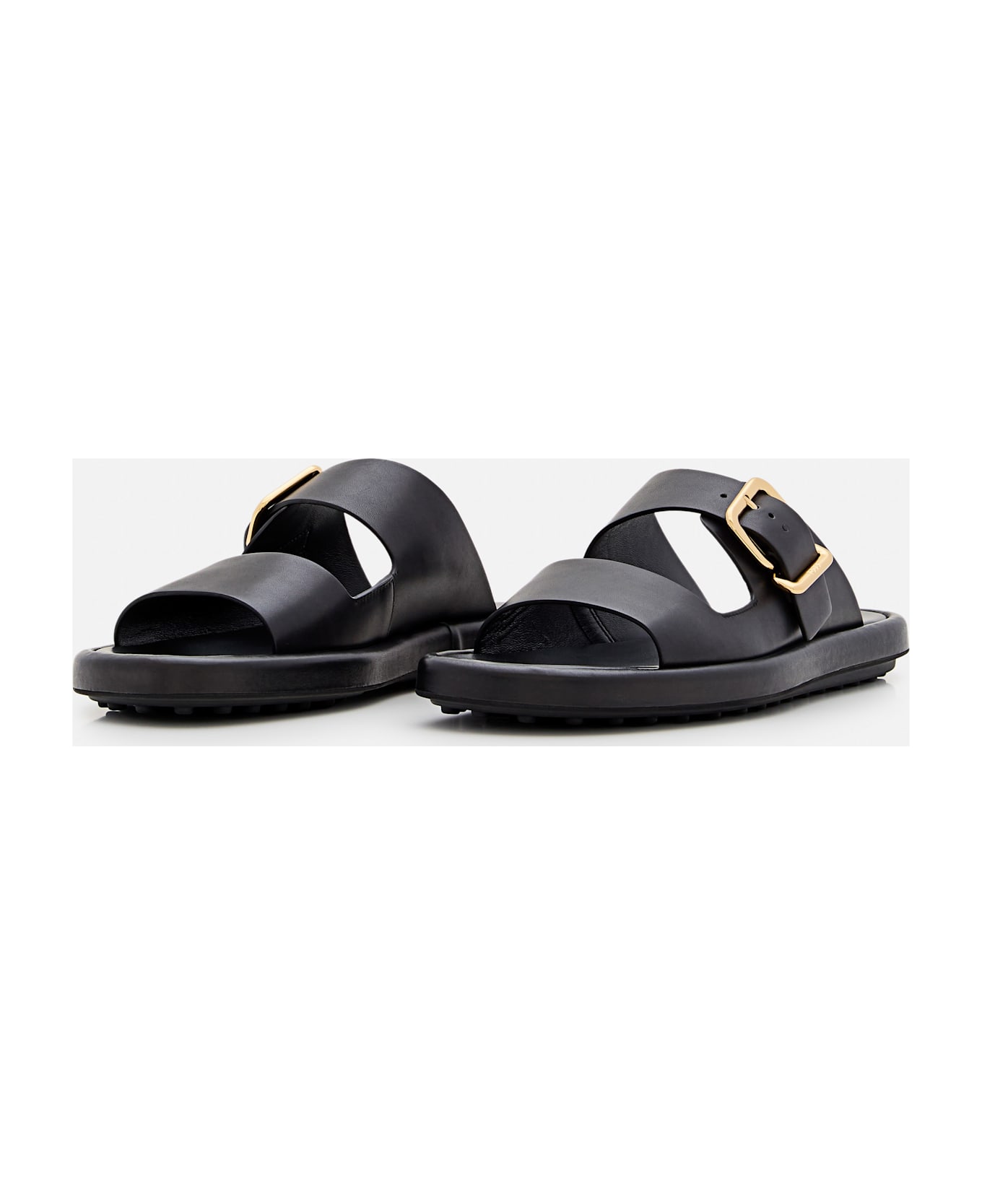 Tod
s Double Band Sandal - Black